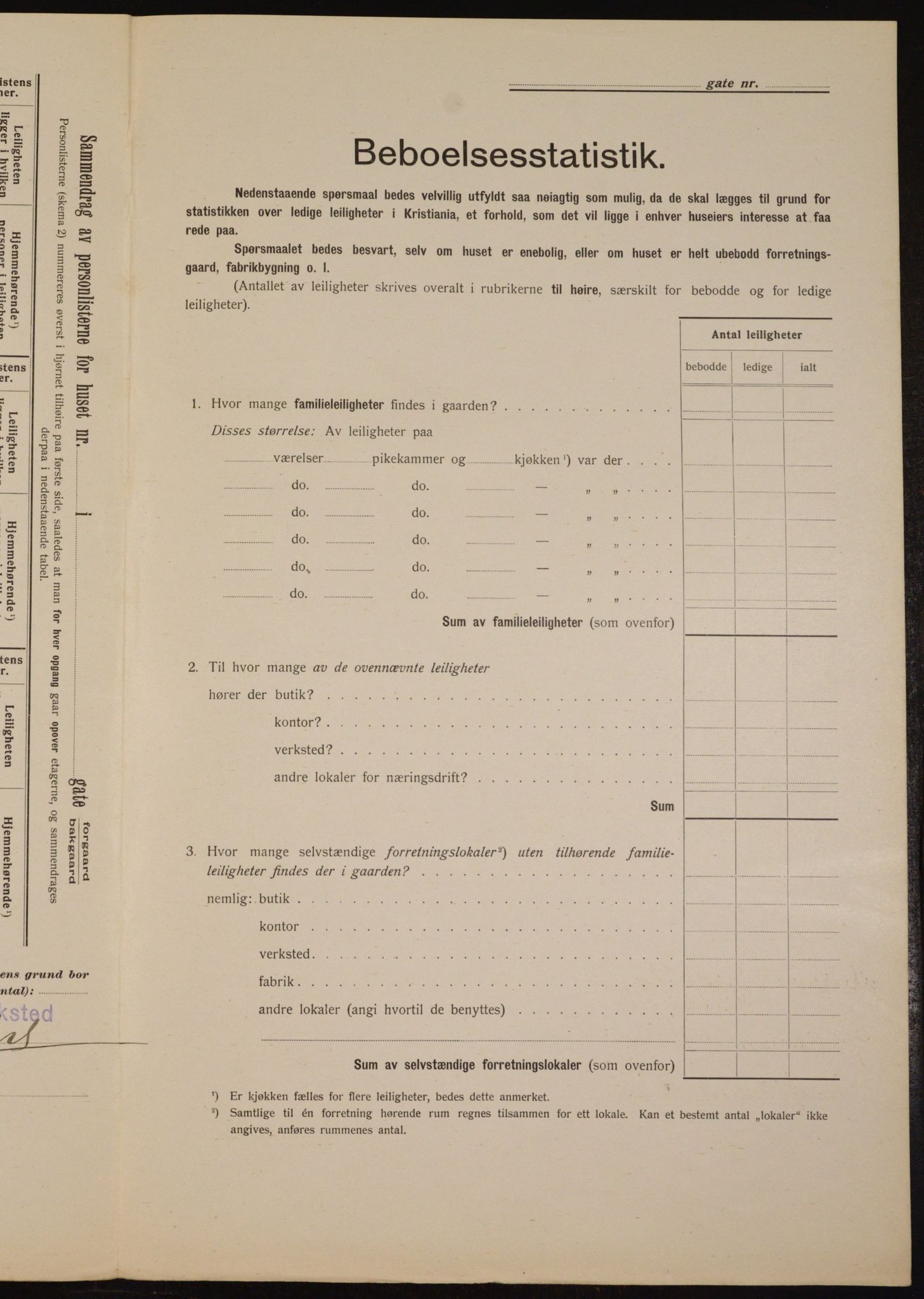 OBA, Municipal Census 1912 for Kristiania, 1912, p. 15772