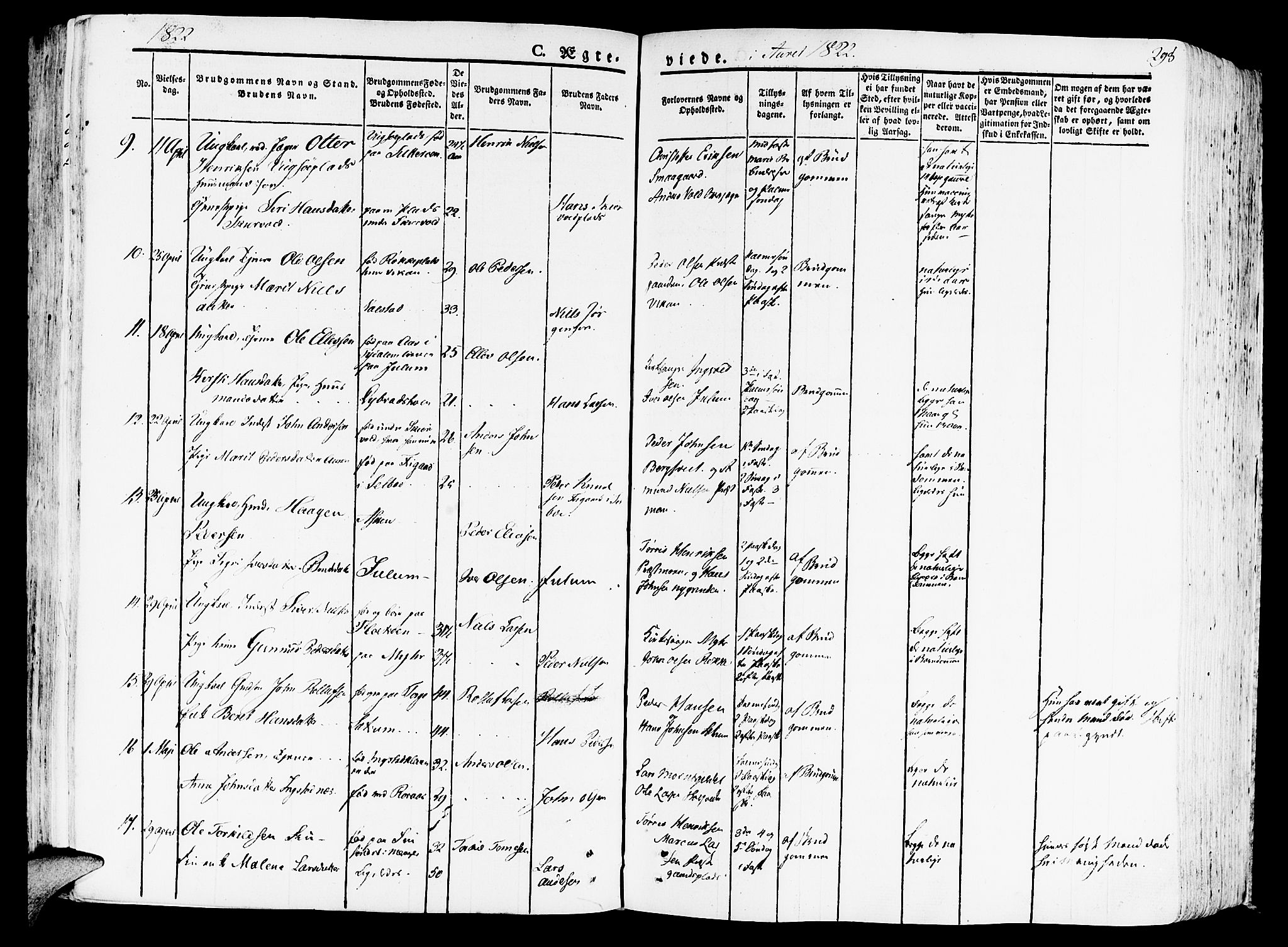 Ministerialprotokoller, klokkerbøker og fødselsregistre - Nord-Trøndelag, SAT/A-1458/709/L0070: Parish register (official) no. 709A10, 1820-1832, p. 298