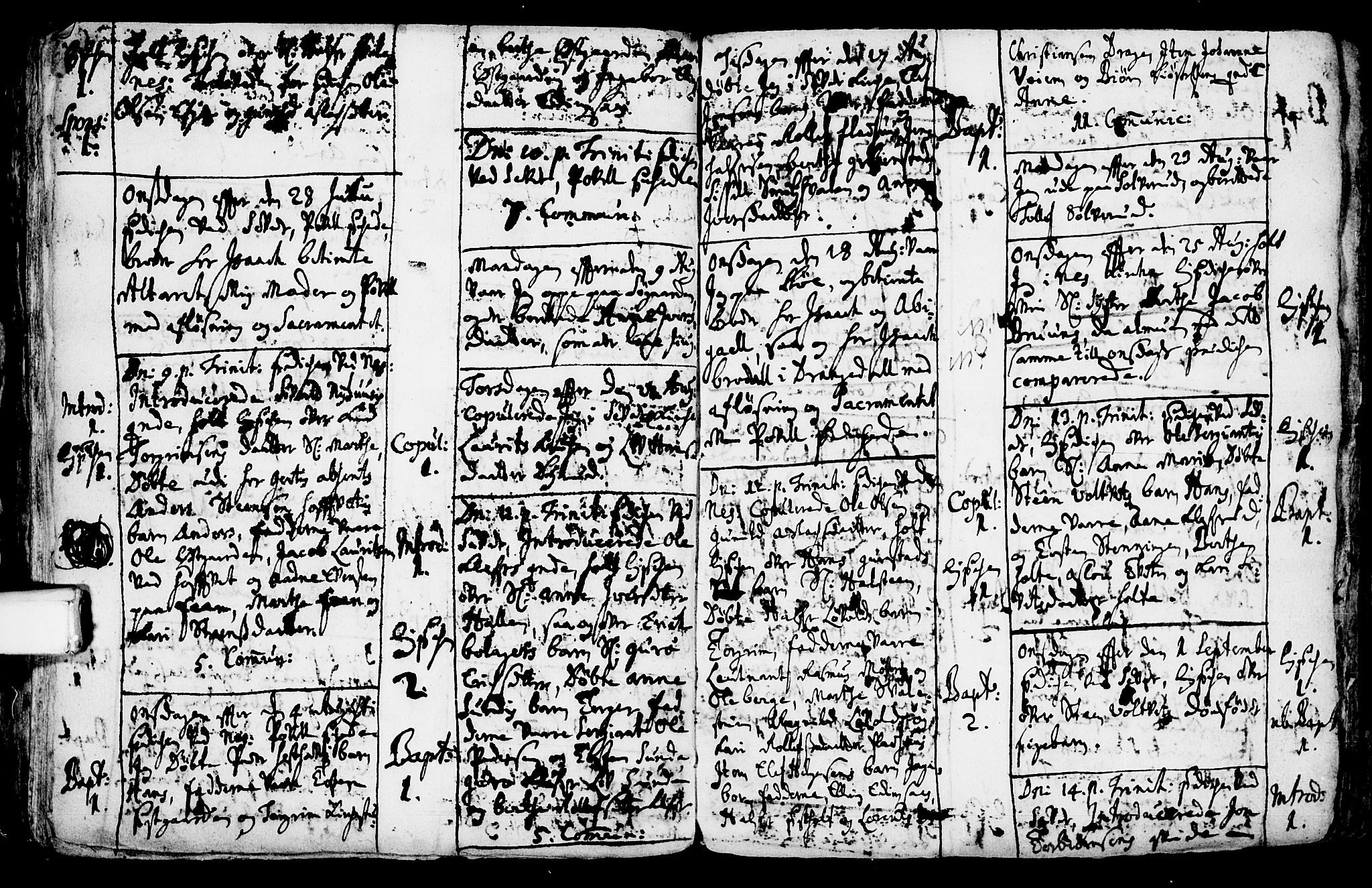 Sauherad kirkebøker, AV/SAKO-A-298/F/Fa/L0002: Parish register (official) no. I 2, 1681-1720