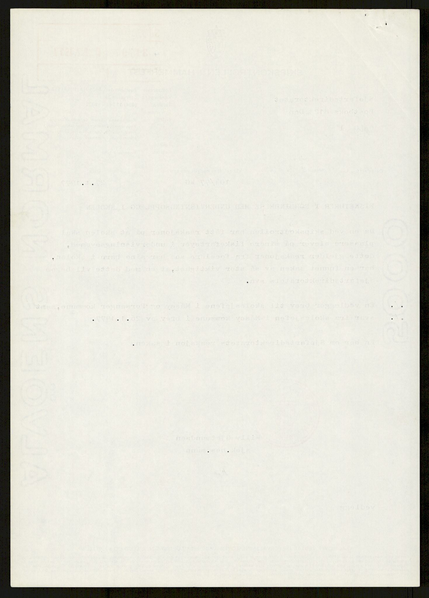 Sjøfartsdirektoratet med forløpere, generelt arkiv, AV/RA-S-1407/D/Du/Duc/L0641/0004: Skipskontrollen - Forskrifter    / Utleiebåter (2 mapper), 1977-1989, p. 104