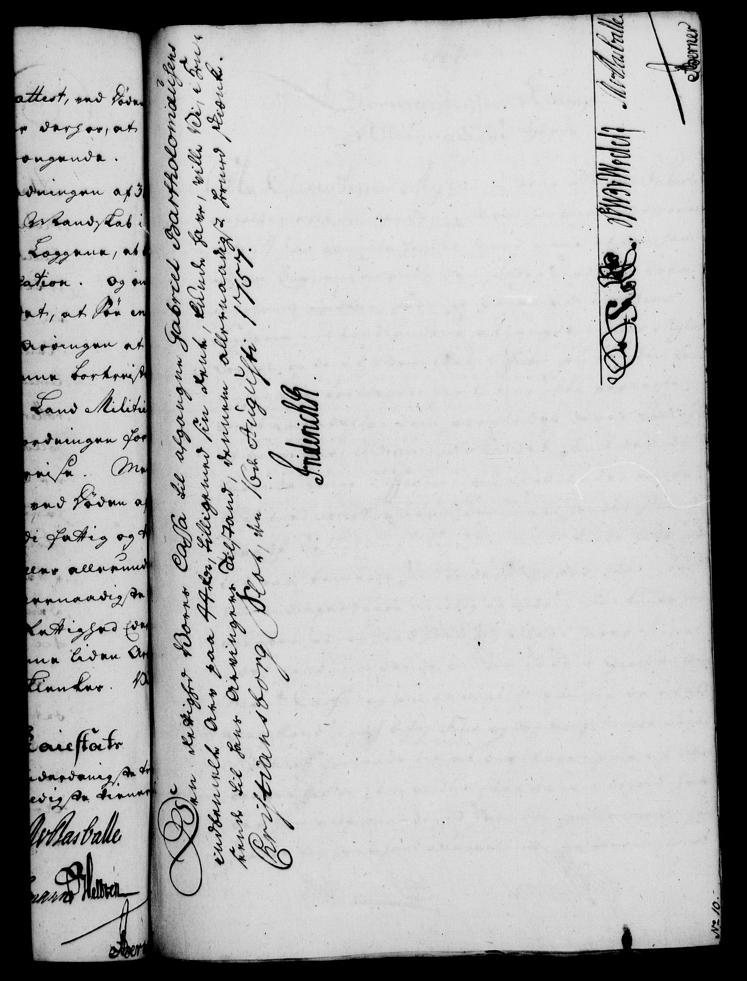 Rentekammeret, Kammerkanselliet, RA/EA-3111/G/Gf/Gfa/L0039: Norsk relasjons- og resolusjonsprotokoll (merket RK 52.39), 1757, p. 571