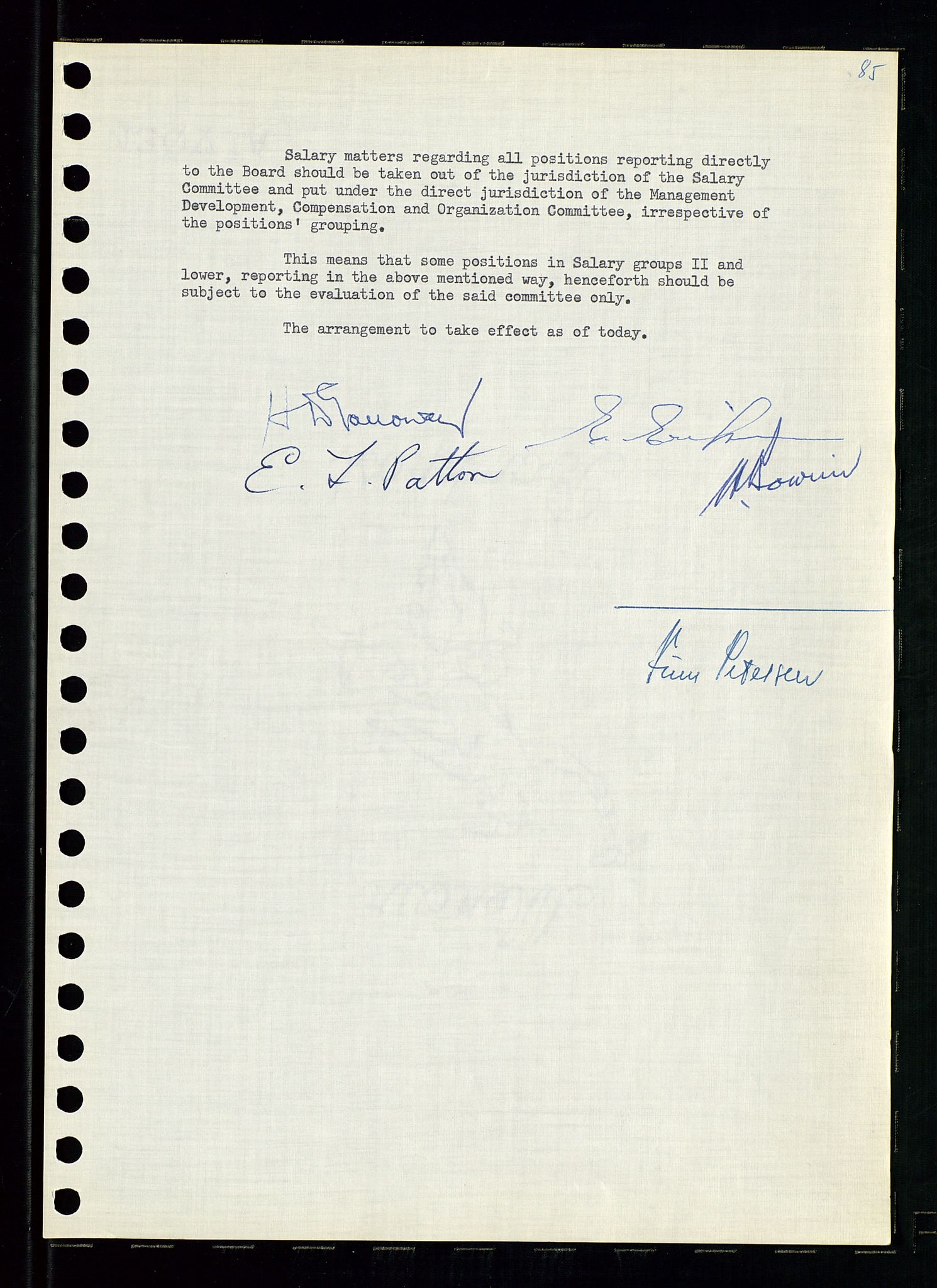 Pa 0982 - Esso Norge A/S, AV/SAST-A-100448/A/Aa/L0001/0004: Den administrerende direksjon Board minutes (styrereferater) / Den administrerende direksjon Board minutes (styrereferater), 1963-1964, p. 178