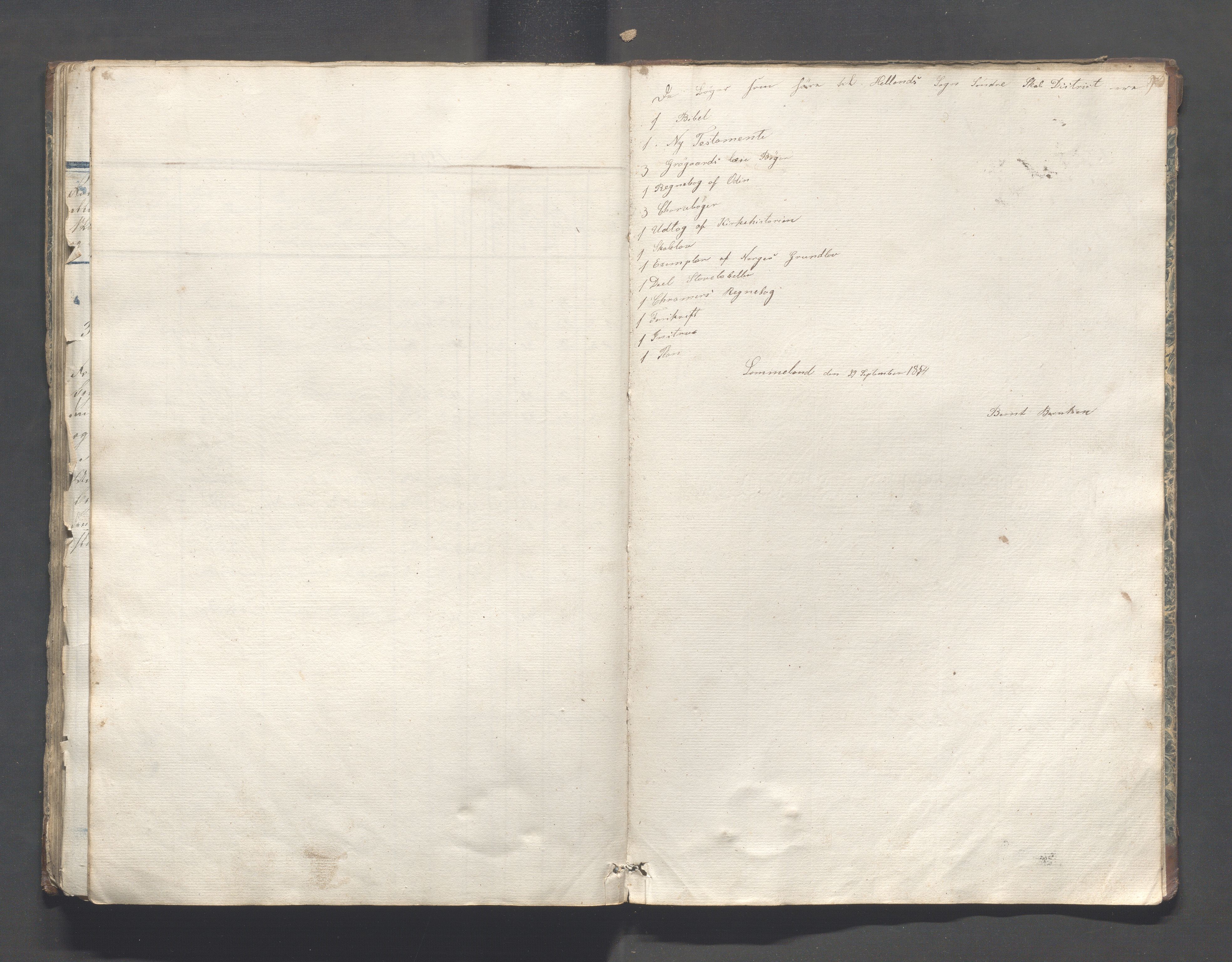 Helleland kommune - Skolekommisjonen/skolestyret, IKAR/K-100486/H/L0001: Skoleprotokoll - Søndre distrikt, 1830-1858, p. 93