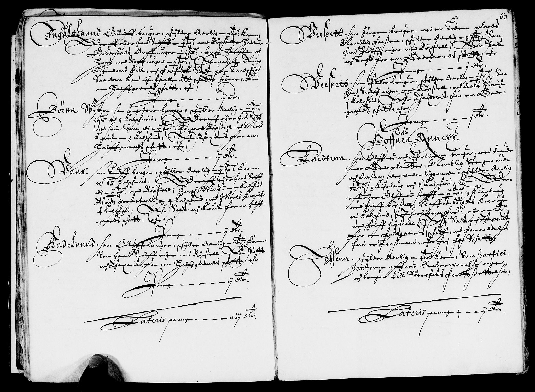 Rentekammeret inntil 1814, Reviderte regnskaper, Lensregnskaper, AV/RA-EA-5023/R/Rb/Rbp/L0038: Bratsberg len, 1651-1653
