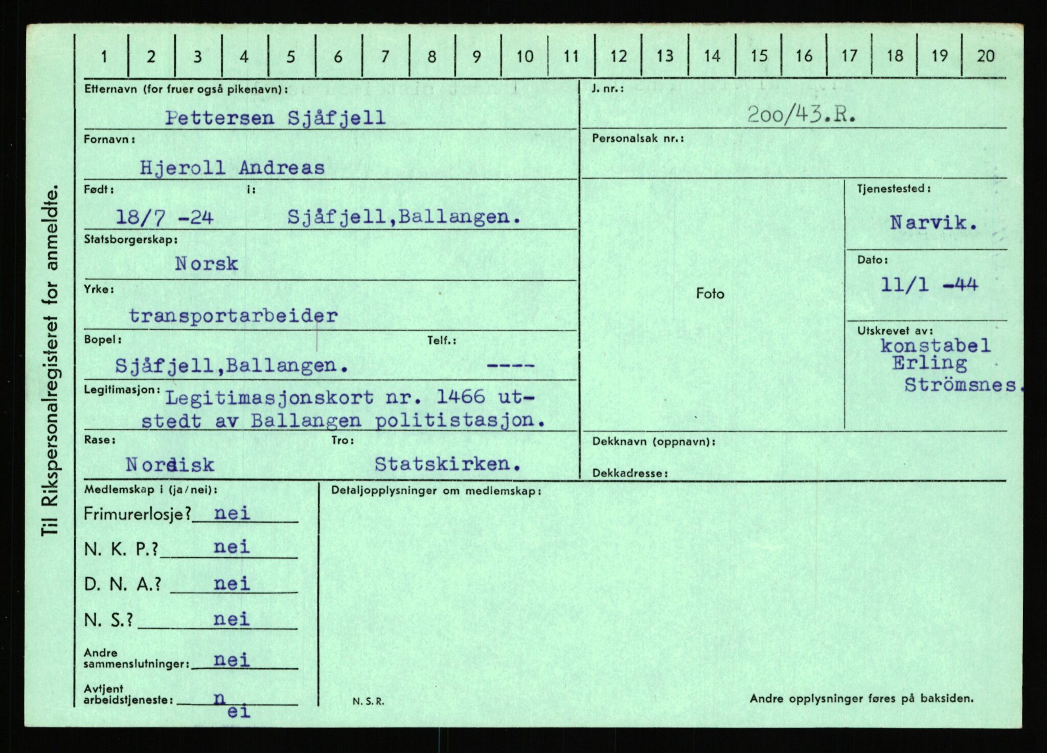 Statspolitiet - Hovedkontoret / Osloavdelingen, AV/RA-S-1329/C/Ca/L0014: Seterlien - Svartås, 1943-1945, p. 408