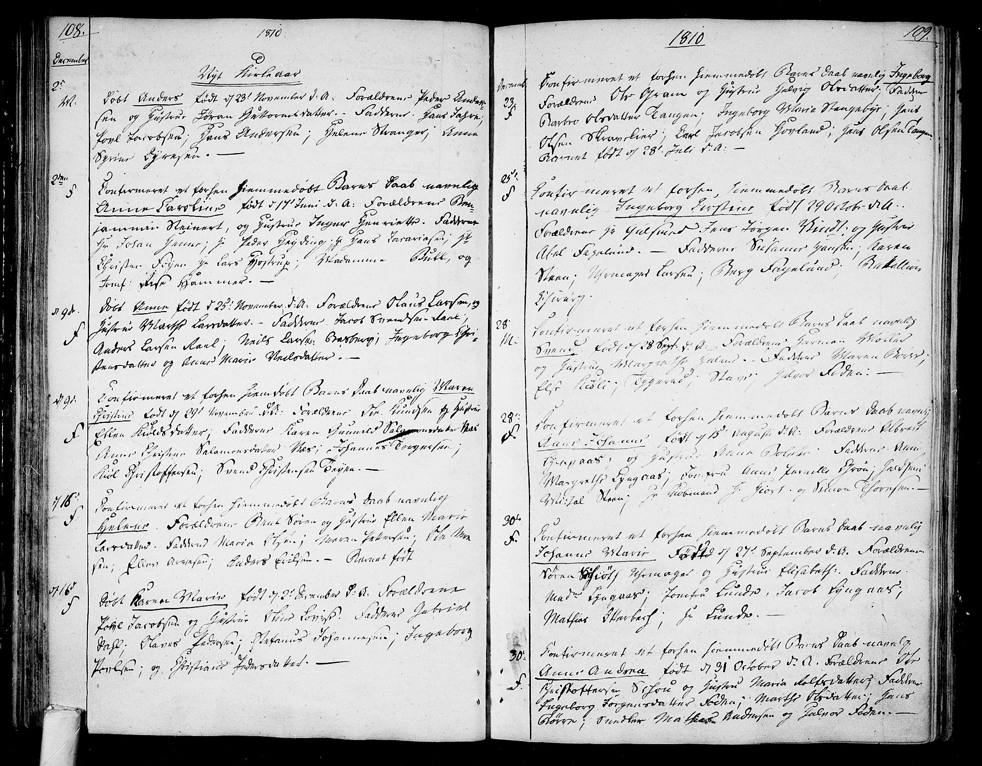 Tønsberg kirkebøker, SAKO/A-330/F/Fa/L0003: Parish register (official) no. I 3, 1797-1814, p. 108-109