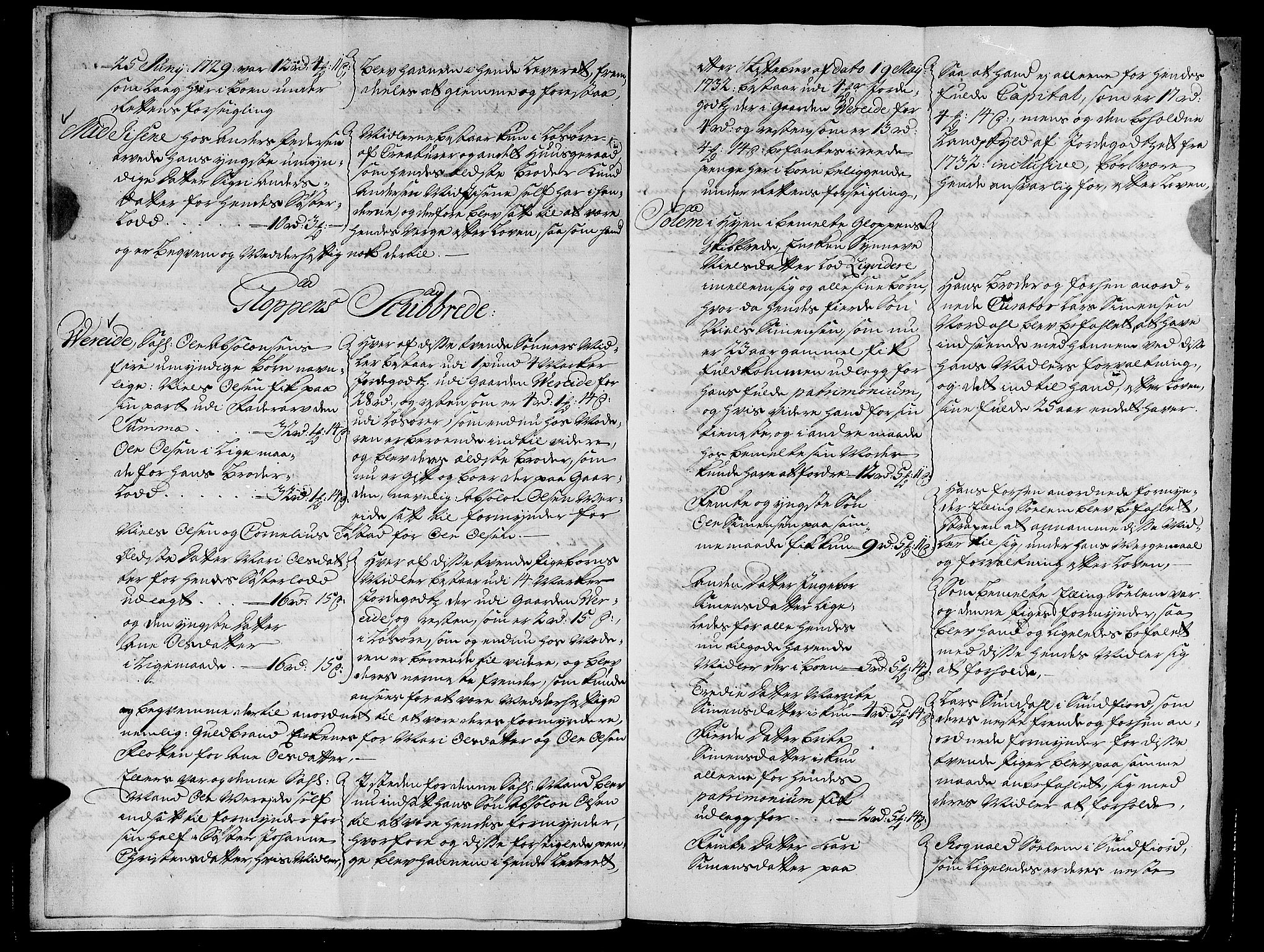 Nordfjord sorenskriveri, SAB/A-2801/04/04a/L0008: Skifteprotokollar, 1733-1744, p. 6