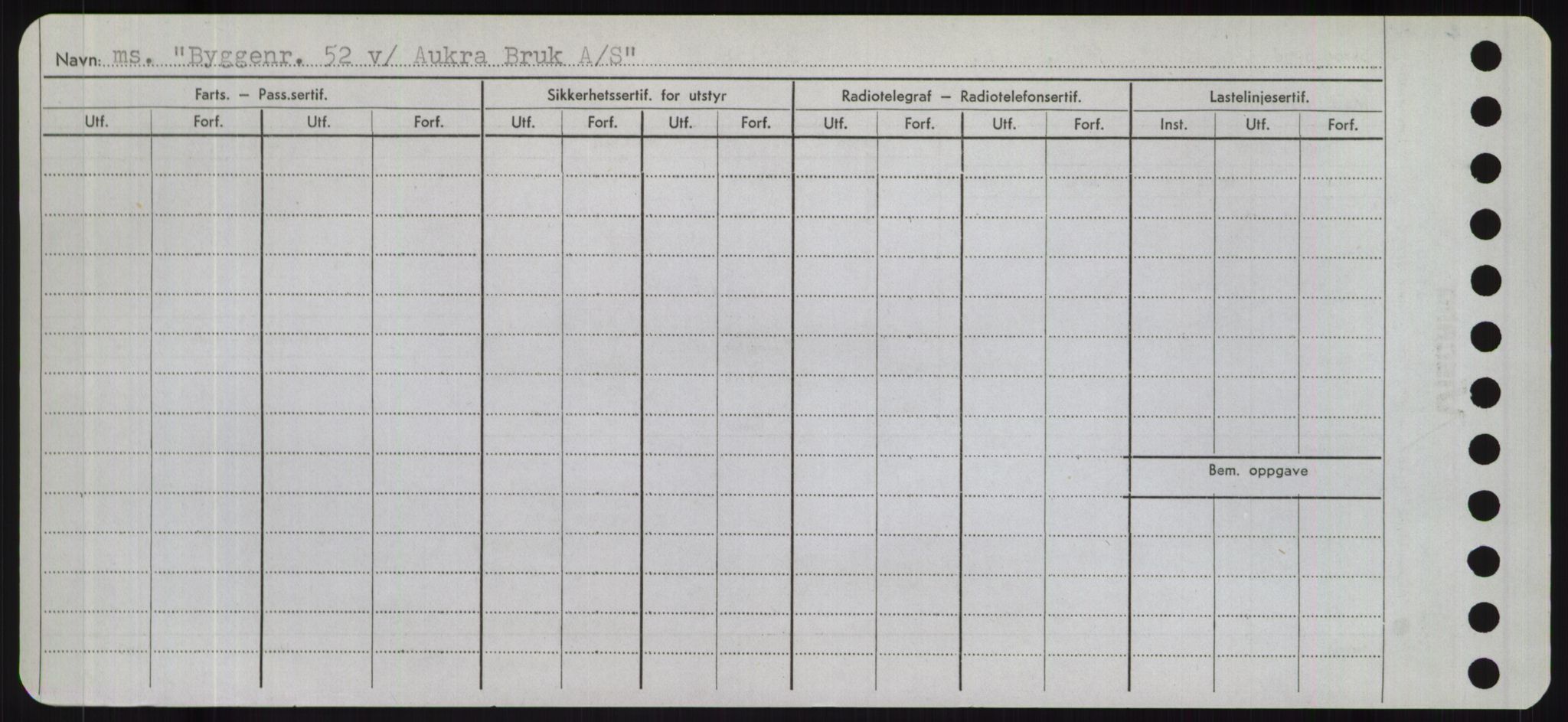 Sjøfartsdirektoratet med forløpere, Skipsmålingen, RA/S-1627/H/Hd/L0005: Fartøy, Br-Byg, p. 798