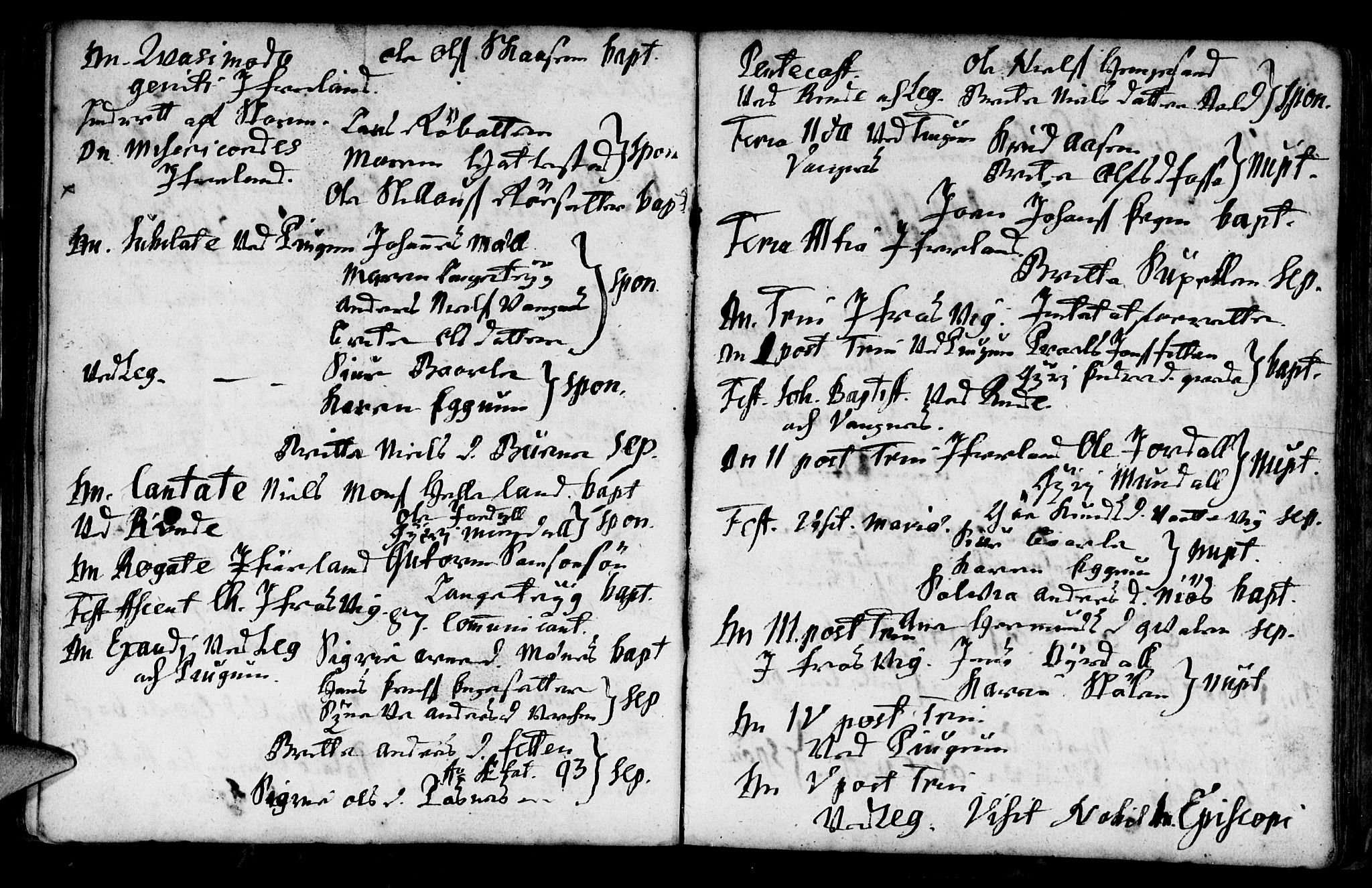 Leikanger sokneprestembete, AV/SAB-A-81001/H/Haa/Haaa/L0001: Parish register (official) no. A 1, 1690-1734, p. 86