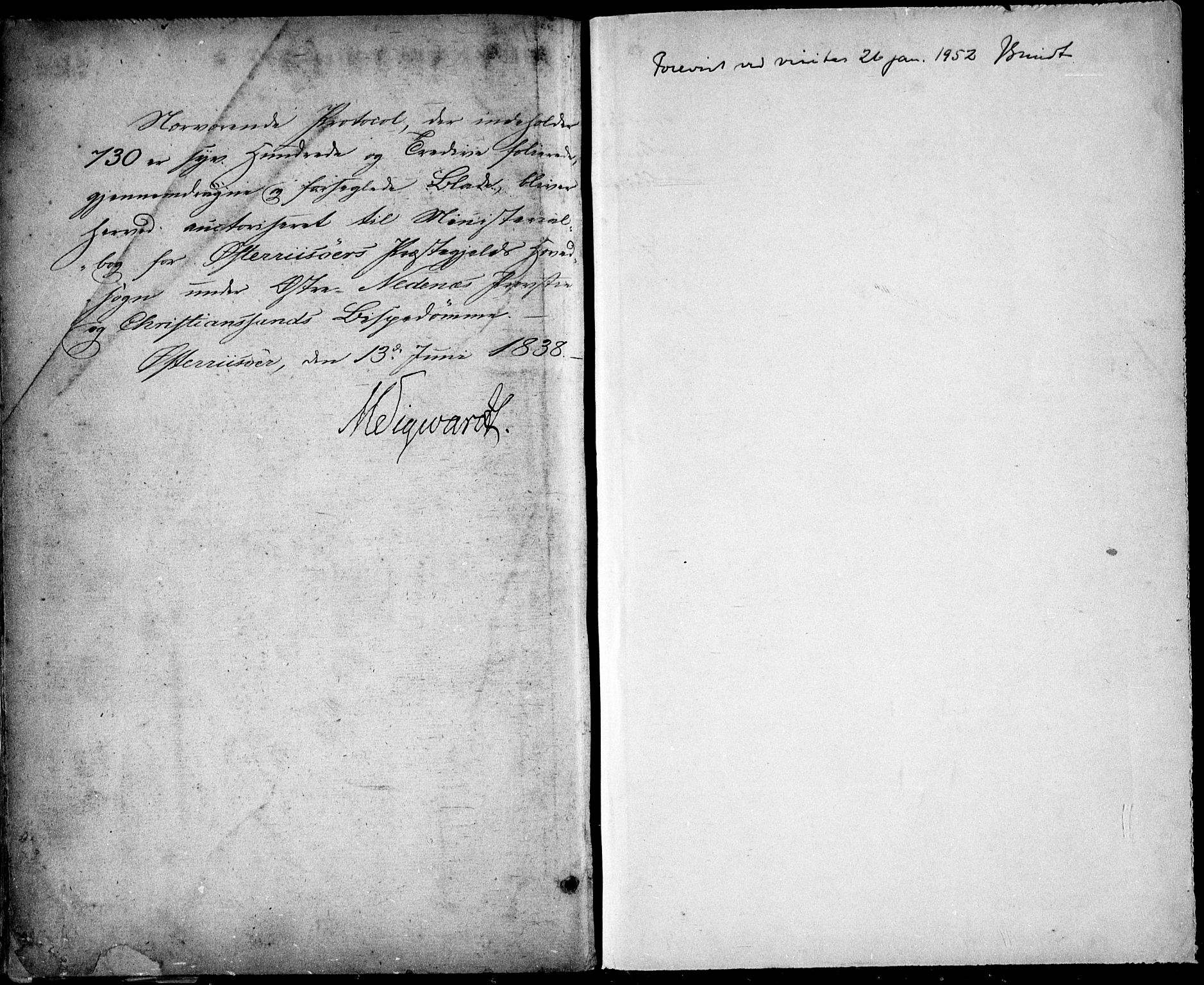 Risør sokneprestkontor, AV/SAK-1111-0035/F/Fa/L0003: Parish register (official) no. A 3, 1838-1864