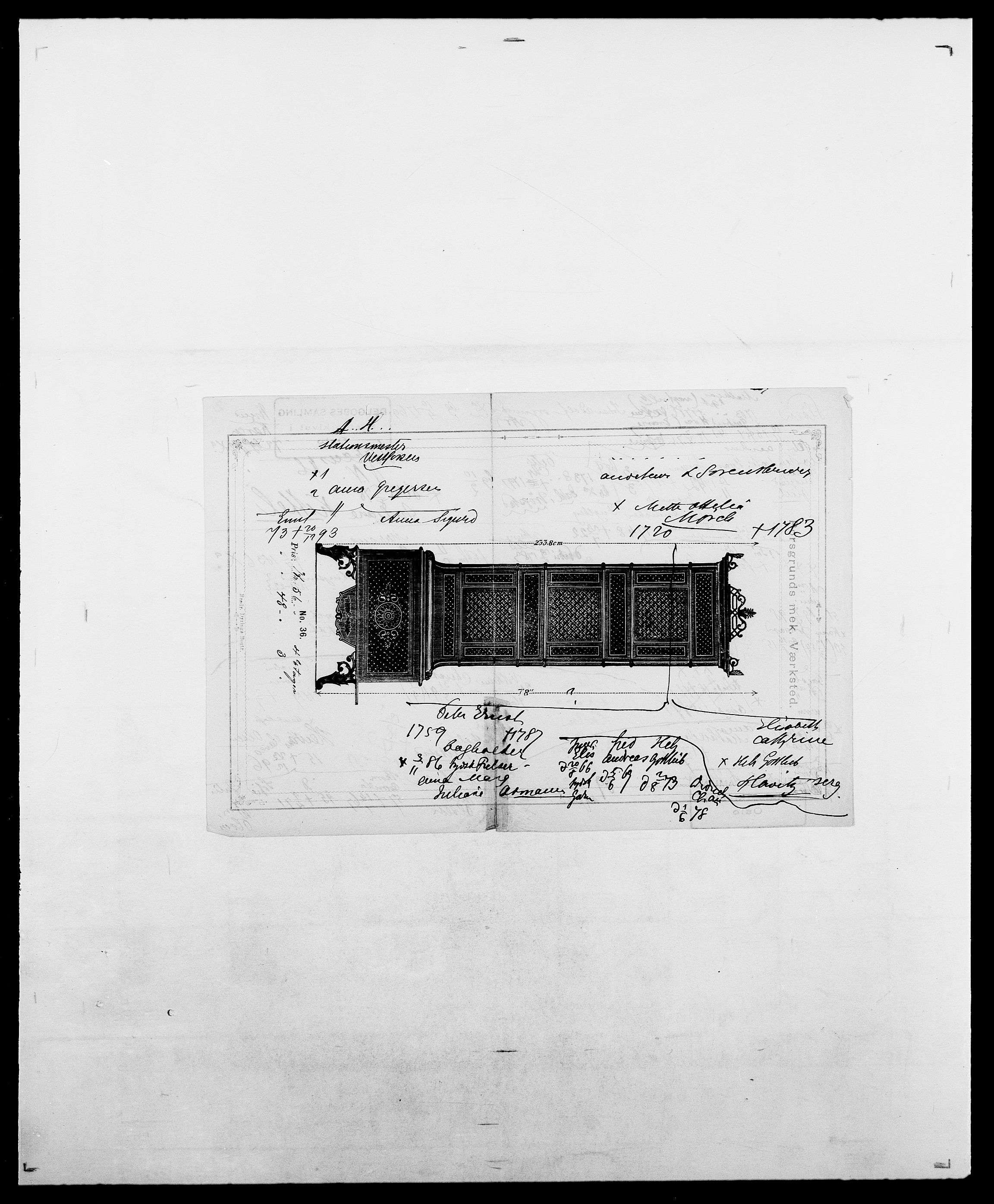 Delgobe, Charles Antoine - samling, SAO/PAO-0038/D/Da/L0031: de Place - Raaum, p. 154