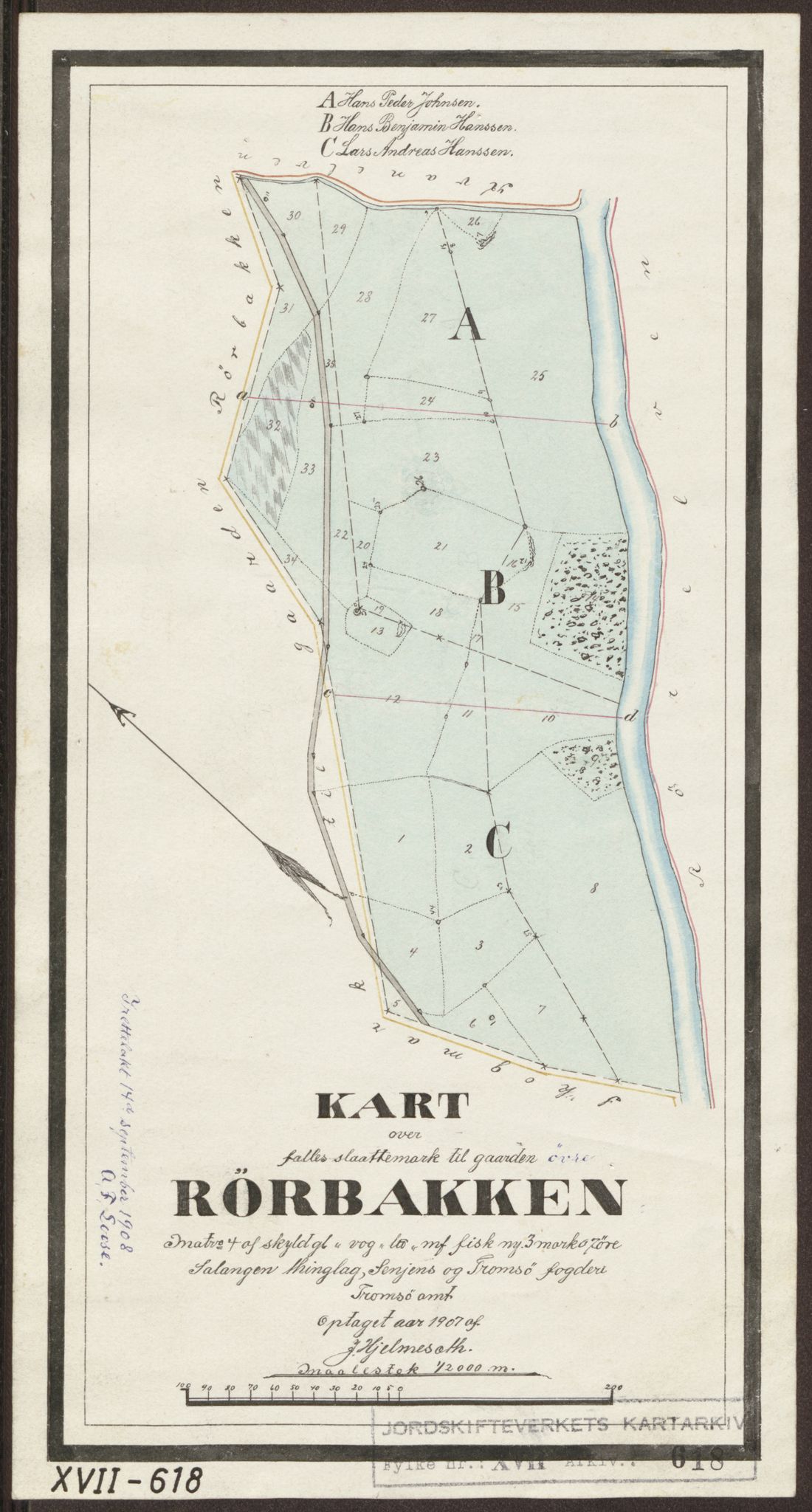 Jordskifteverkets kartarkiv, RA/S-3929/T, 1859-1988, p. 713