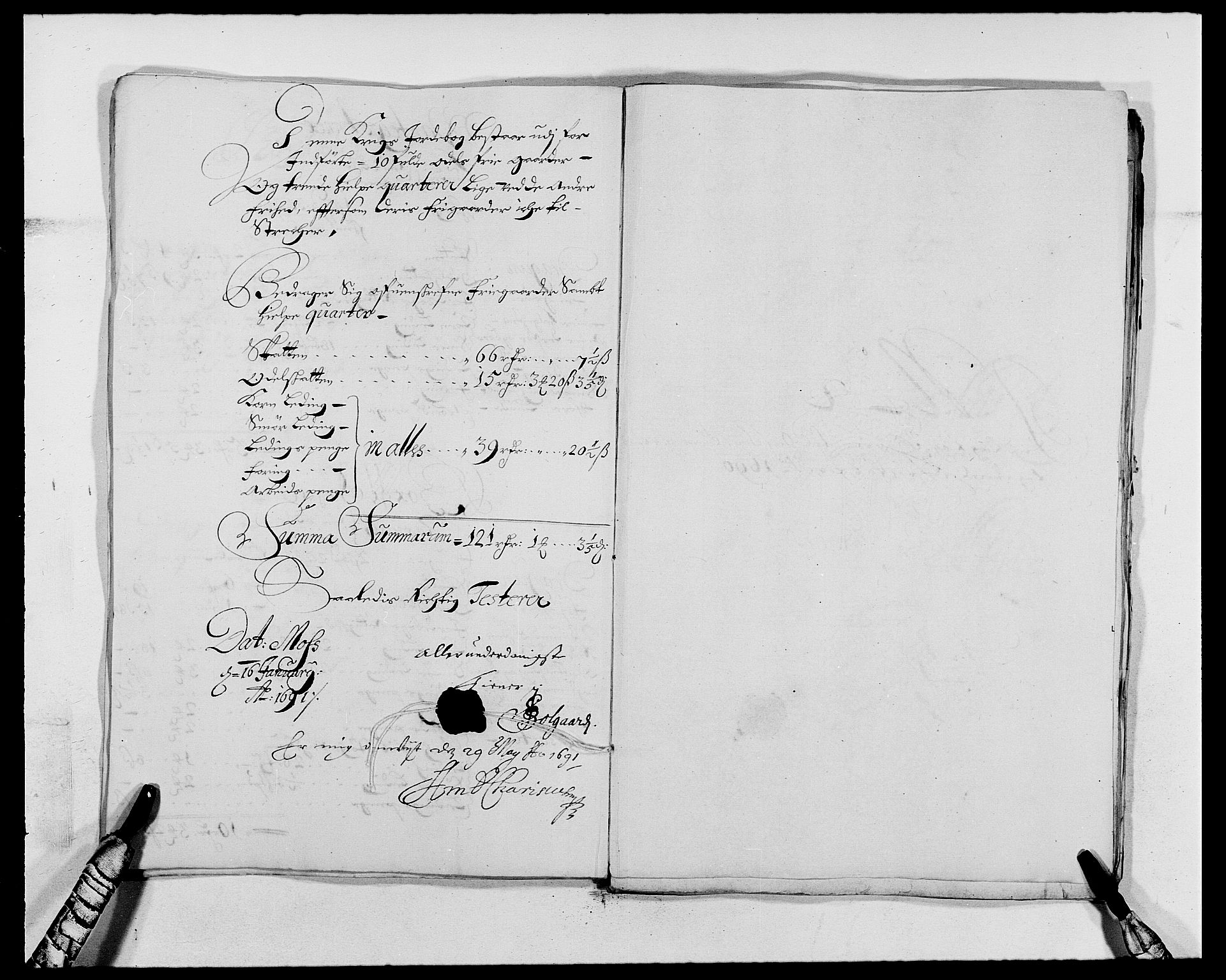 Rentekammeret inntil 1814, Reviderte regnskaper, Fogderegnskap, RA/EA-4092/R03/L0119: Fogderegnskap Onsøy, Tune, Veme og Åbygge fogderi, 1690-1691, p. 176