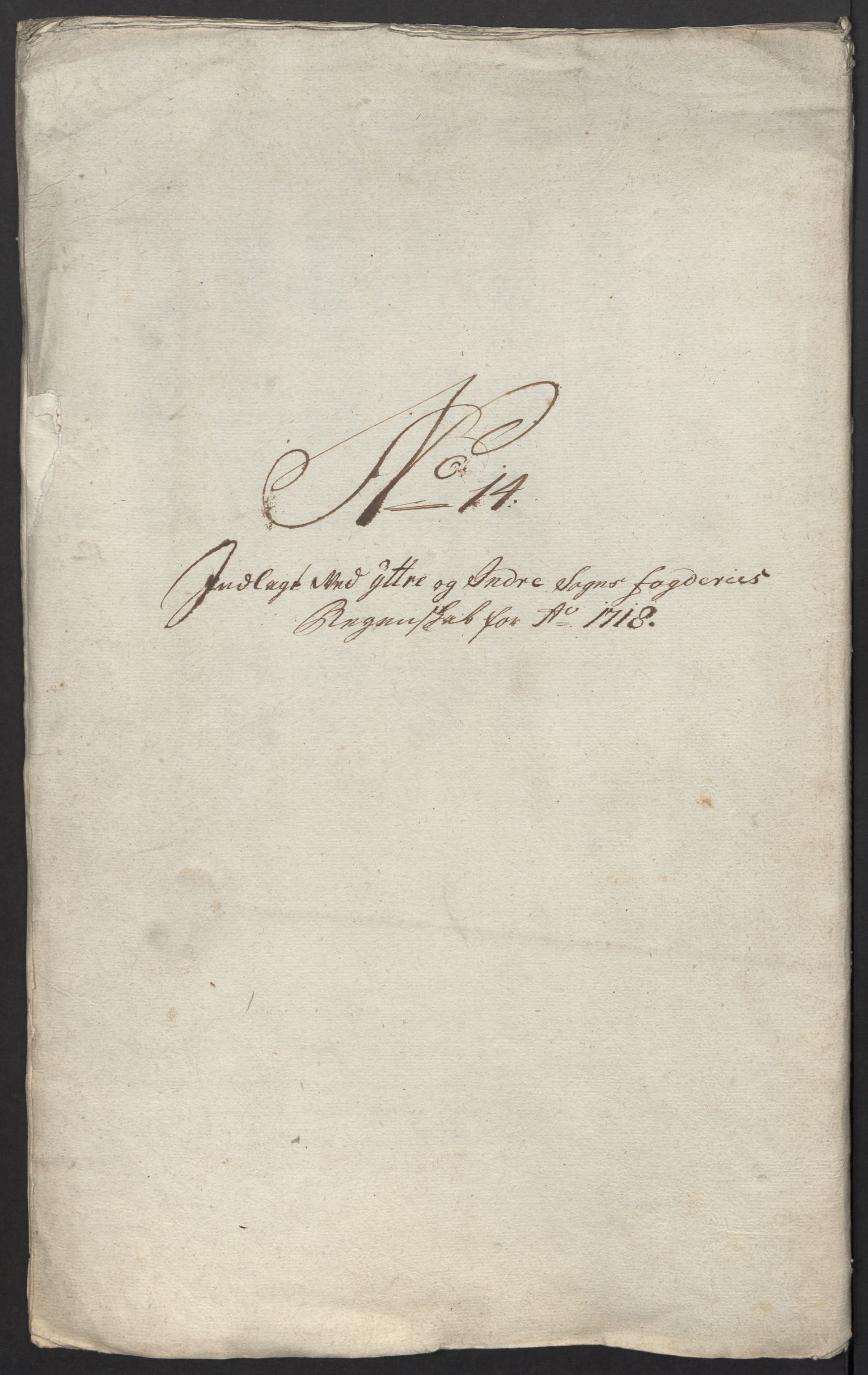 Rentekammeret inntil 1814, Reviderte regnskaper, Fogderegnskap, AV/RA-EA-4092/R52/L3321: Fogderegnskap Sogn, 1717-1718, p. 555