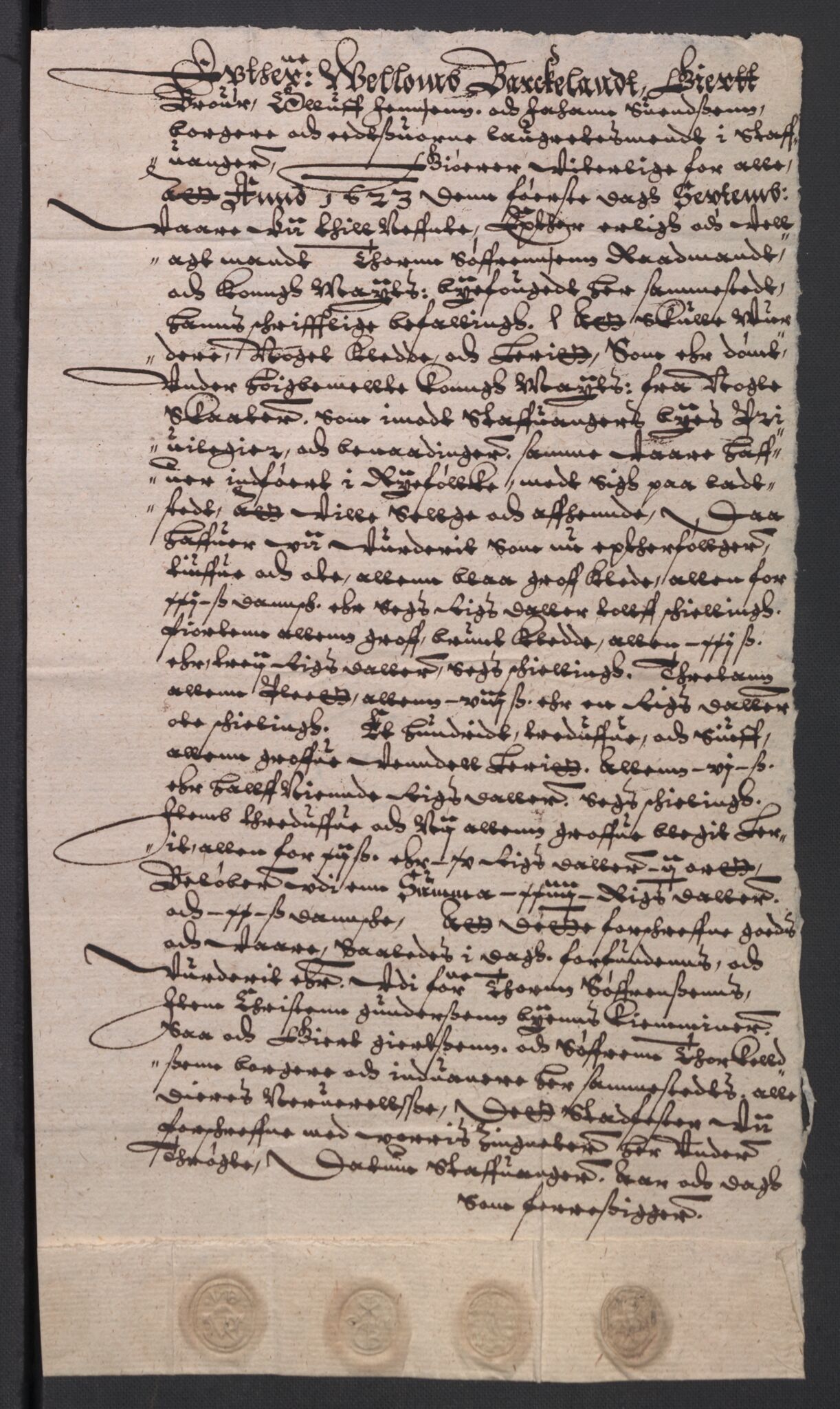 Rentekammeret inntil 1814, Reviderte regnskaper, Byregnskaper, AV/RA-EA-4066/R/Ro/L0297: [O1] By- og tollregnskap, 1602-1624, p. 341