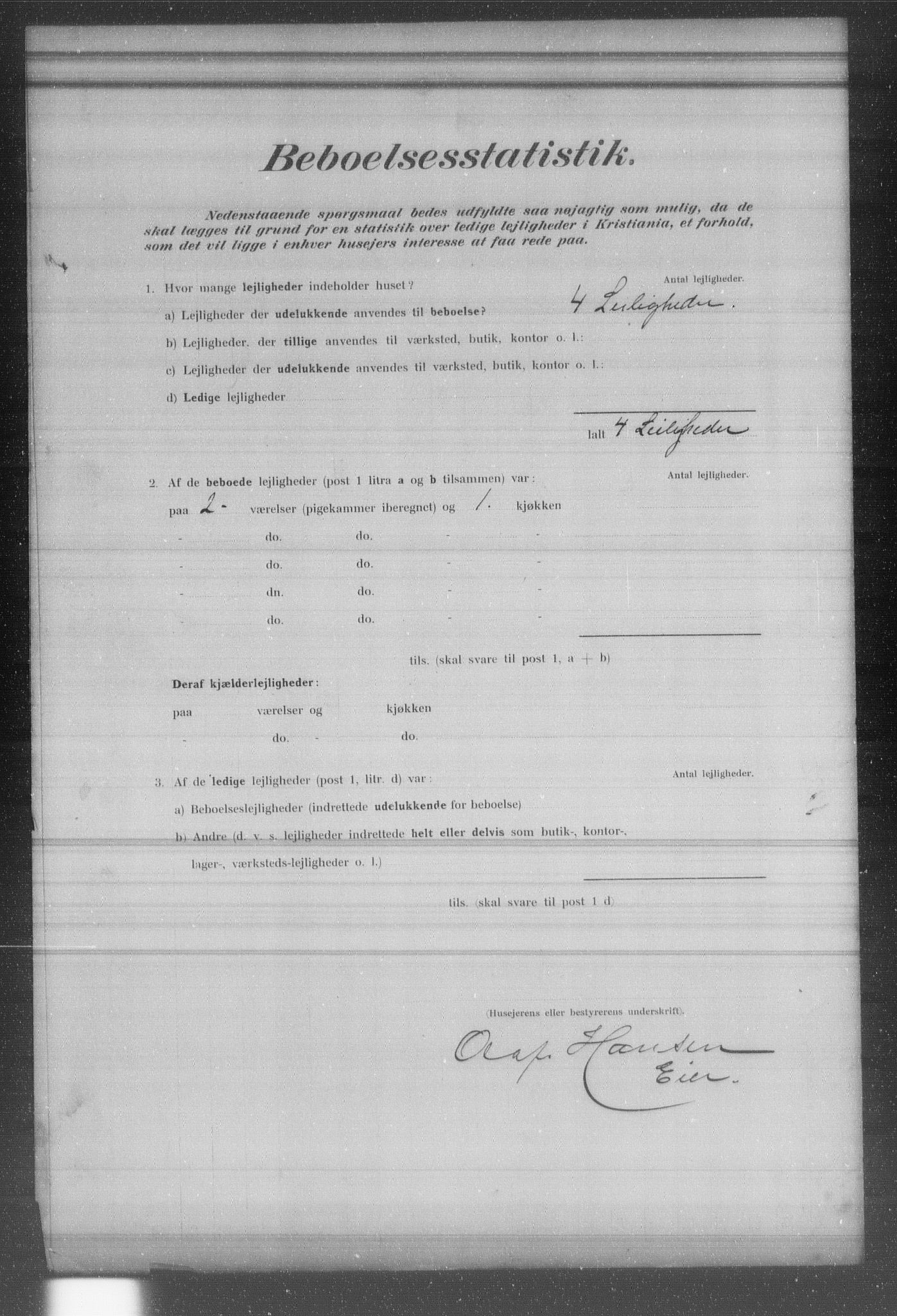 OBA, Municipal Census 1902 for Kristiania, 1902, p. 21537