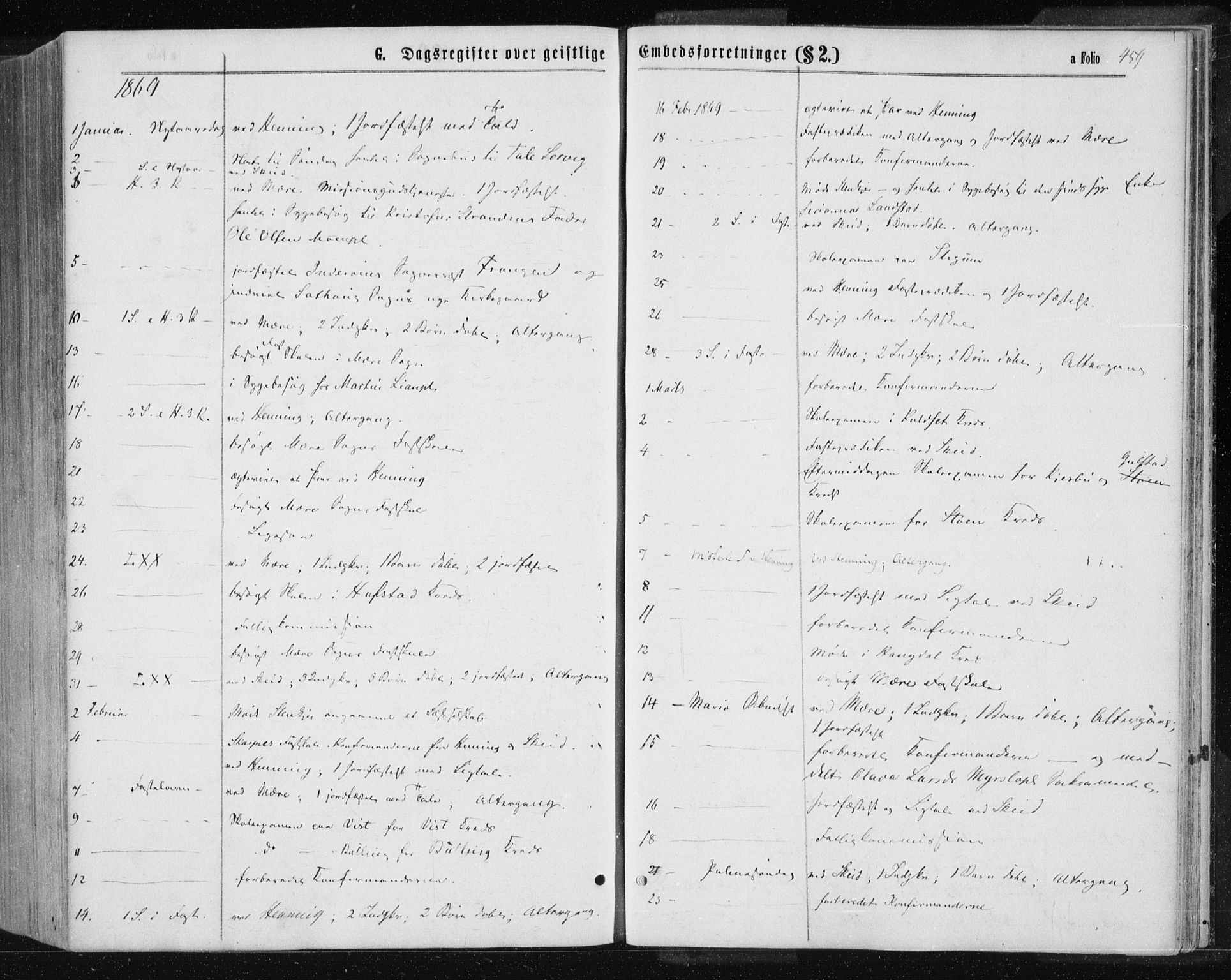 Ministerialprotokoller, klokkerbøker og fødselsregistre - Nord-Trøndelag, AV/SAT-A-1458/735/L0345: Parish register (official) no. 735A08 /1, 1863-1872, p. 459