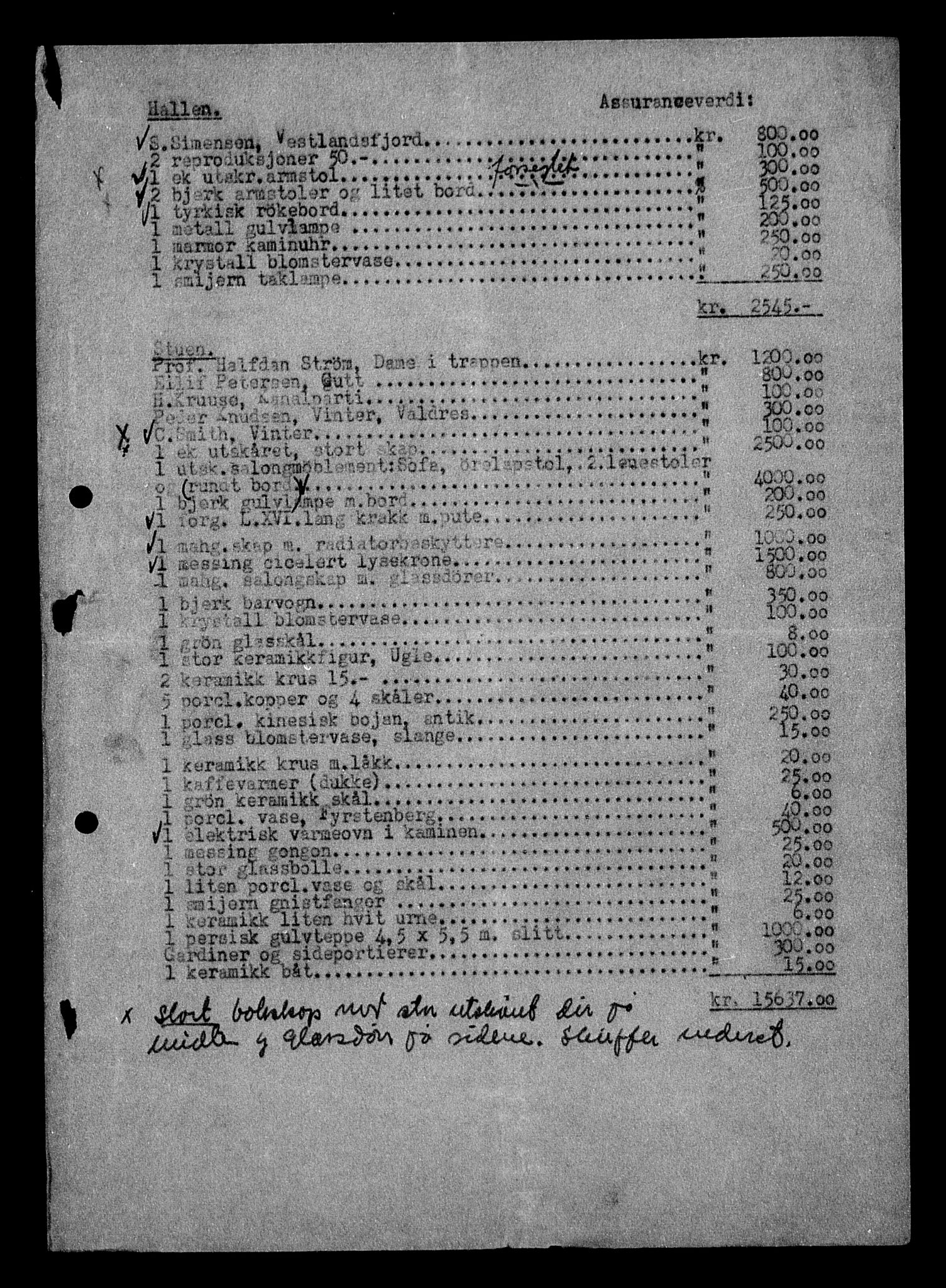 Justisdepartementet, Tilbakeføringskontoret for inndratte formuer, AV/RA-S-1564/H/Hc/Hcc/L0923: --, 1945-1947, p. 166