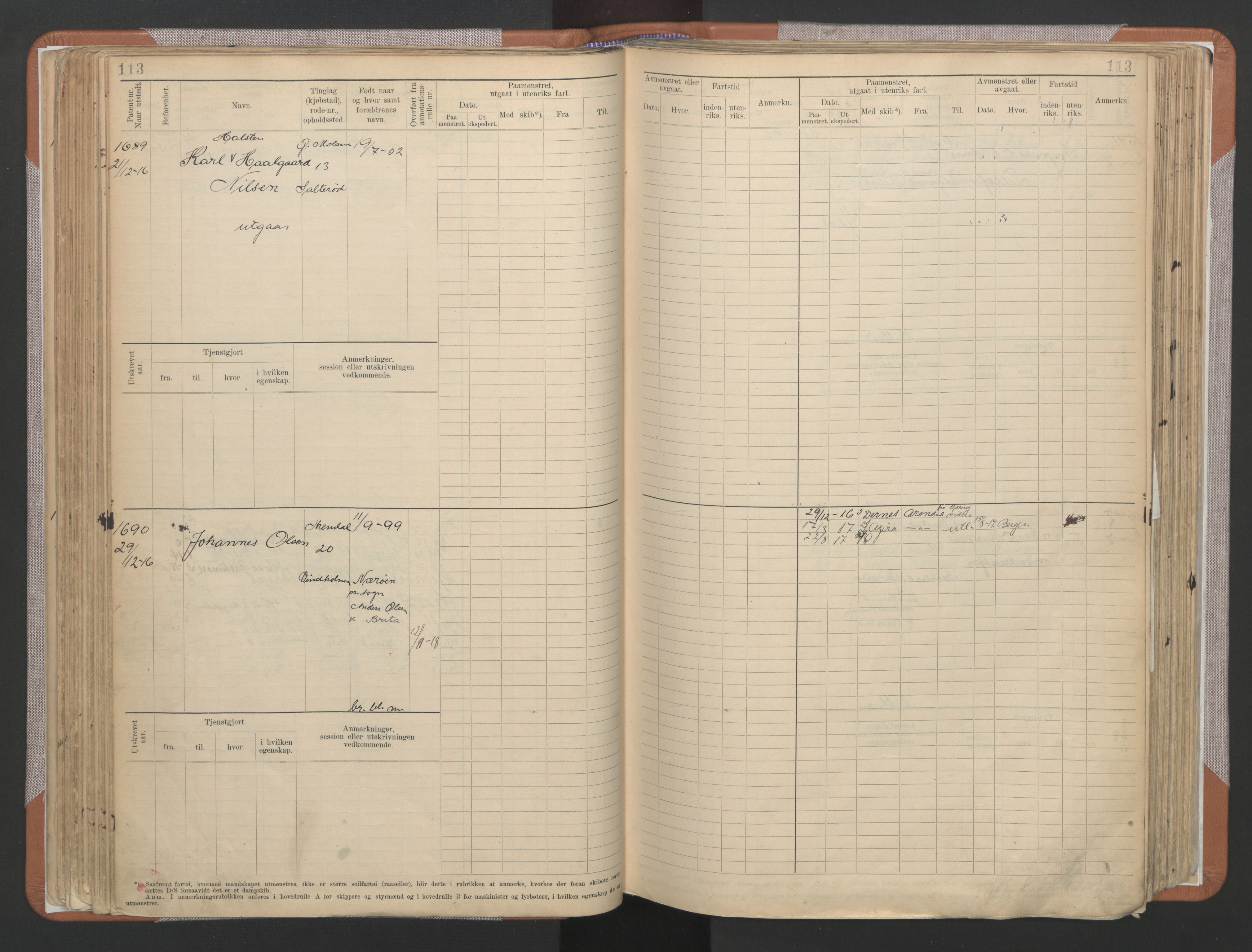 Arendal mønstringskrets, AV/SAK-2031-0012/F/Fb/L0022: Hovedrulle A nr 1466-2242, S-20, 1914-1930, p. 118