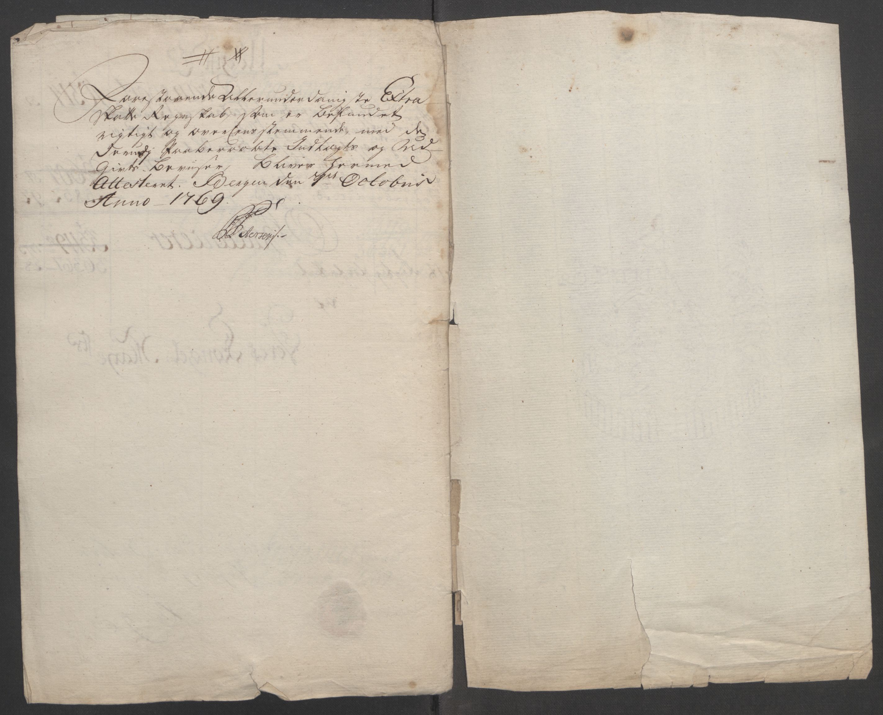 Rentekammeret inntil 1814, Reviderte regnskaper, Fogderegnskap, RA/EA-4092/R51/L3303: Ekstraskatten Nordhordland og Voss, 1762-1772, p. 169