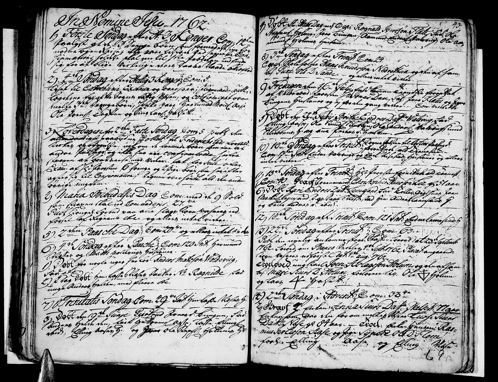 Vik sokneprestembete, AV/SAB-A-81501/H/Haa/Haaa/L0003: Parish register (official) no. A 3 / 2, 1757-1771, p. 69