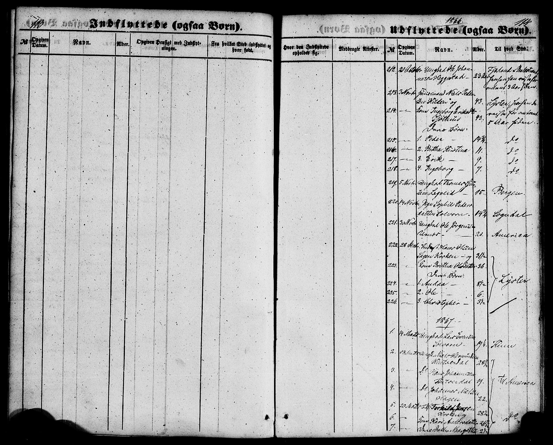 Hafslo sokneprestembete, SAB/A-80301/H/Haa/Haaa/L0018: Parish register (official) no. A 18, 1853-1886, p. 112-113