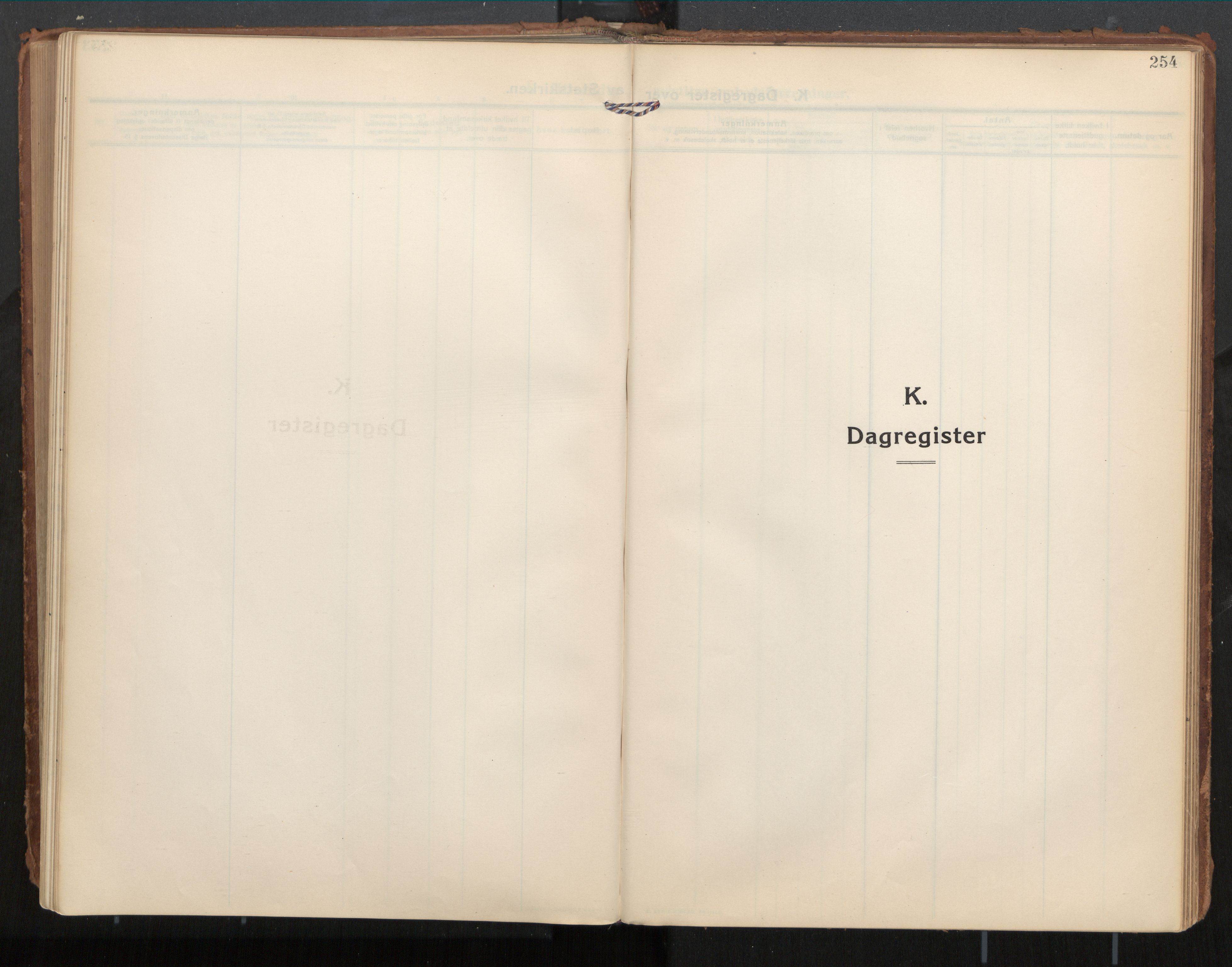 Ministerialprotokoller, klokkerbøker og fødselsregistre - Nordland, AV/SAT-A-1459/854/L0784: Parish register (official) no. 854A07, 1910-1922, p. 254