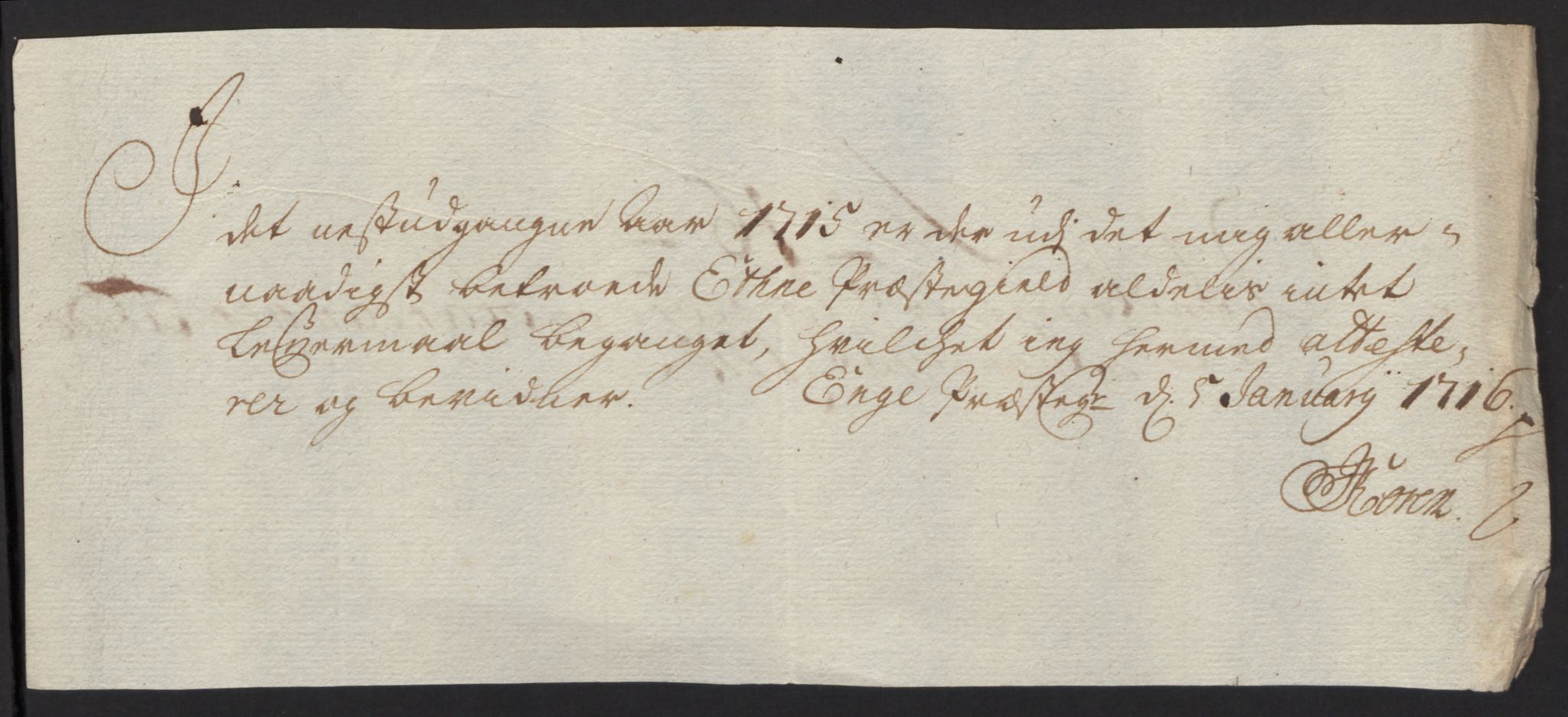 Rentekammeret inntil 1814, Reviderte regnskaper, Fogderegnskap, AV/RA-EA-4092/R48/L2991: Fogderegnskap Sunnhordland og Hardanger, 1715, p. 172