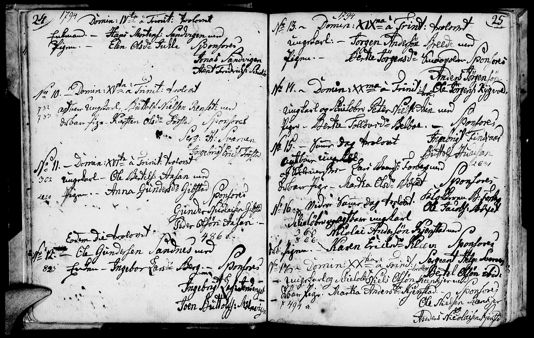 Ministerialprotokoller, klokkerbøker og fødselsregistre - Nord-Trøndelag, SAT/A-1458/749/L0468: Parish register (official) no. 749A02, 1787-1817, p. 24-25