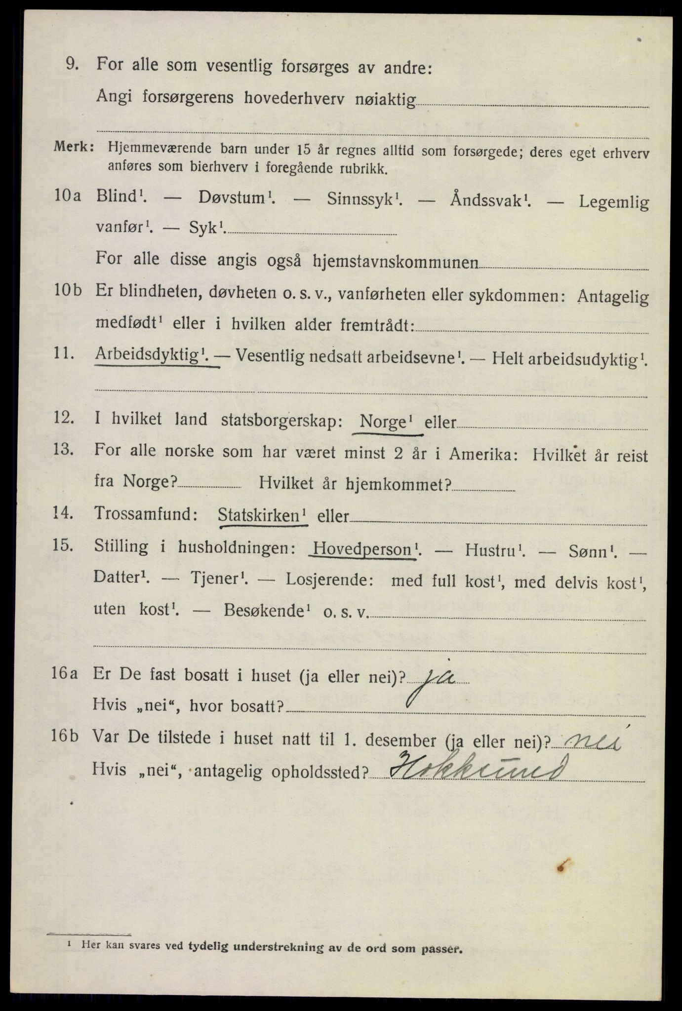 SAKO, 1920 census for Modum, 1920, p. 11870