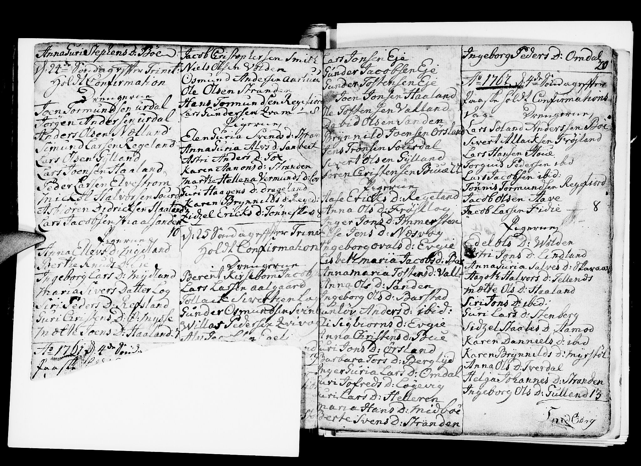 Sokndal sokneprestkontor, AV/SAST-A-101808: Parish register (official) no. A 3, 1740-1806