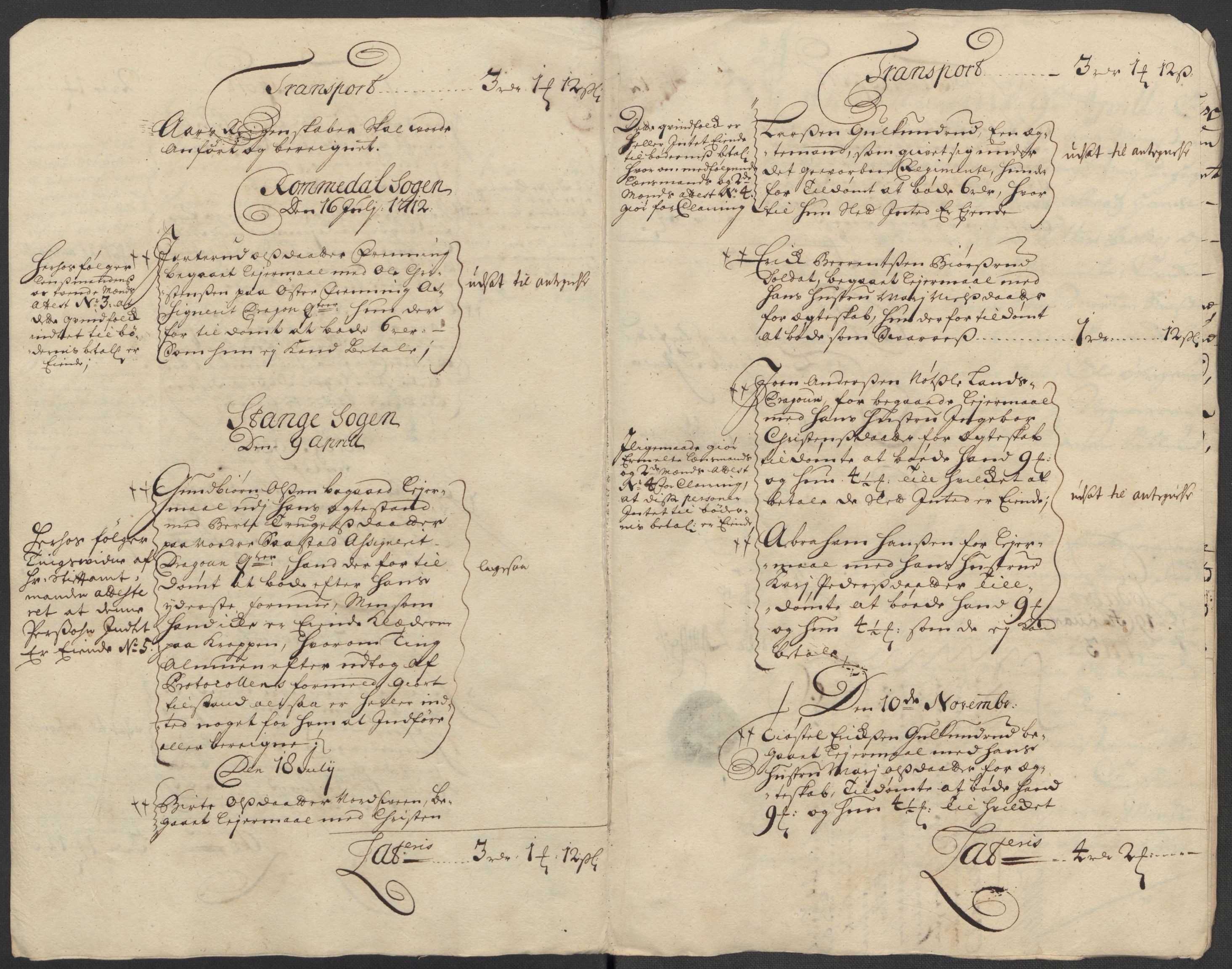 Rentekammeret inntil 1814, Reviderte regnskaper, Fogderegnskap, AV/RA-EA-4092/R16/L1049: Fogderegnskap Hedmark, 1712, p. 176