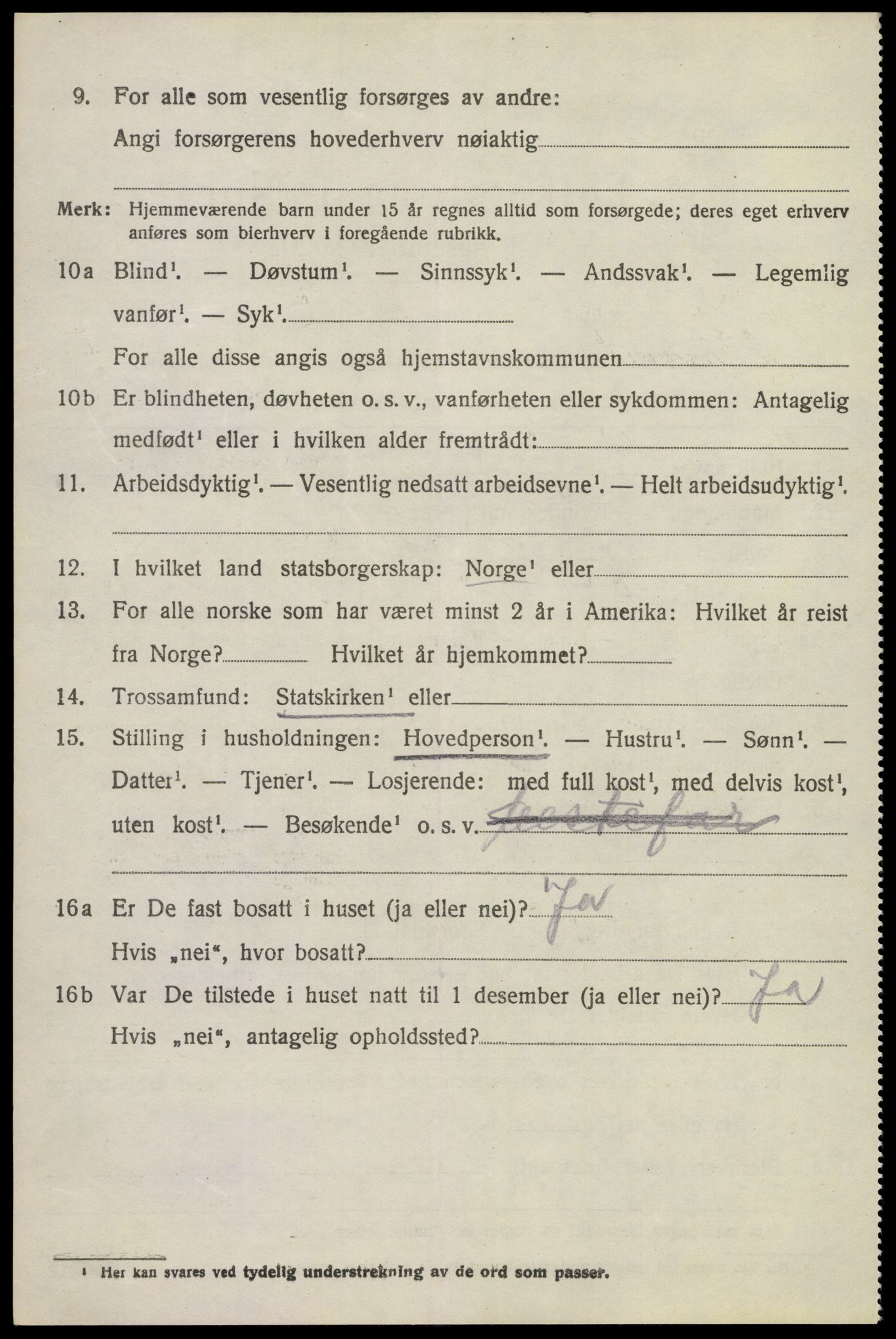 SAKO, 1920 census for Brunlanes, 1920, p. 7642