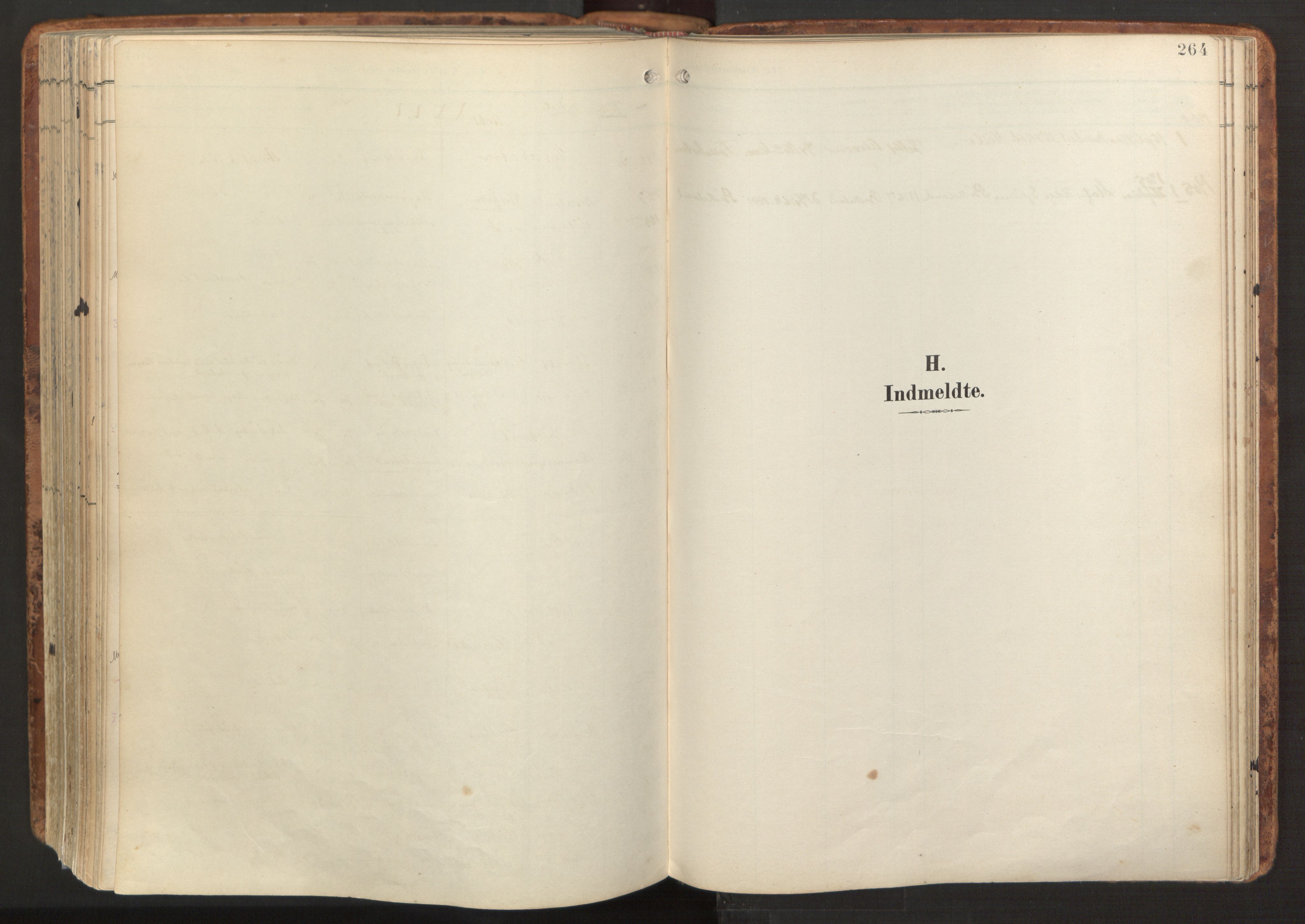 Hosanger sokneprestembete, SAB/A-75801/H/Haa: Parish register (official) no. B 2, 1897-1923, p. 264
