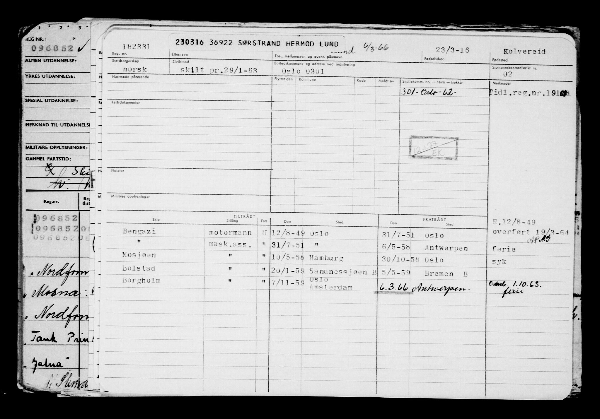 Direktoratet for sjømenn, AV/RA-S-3545/G/Gb/L0137: Hovedkort, 1916, p. 625