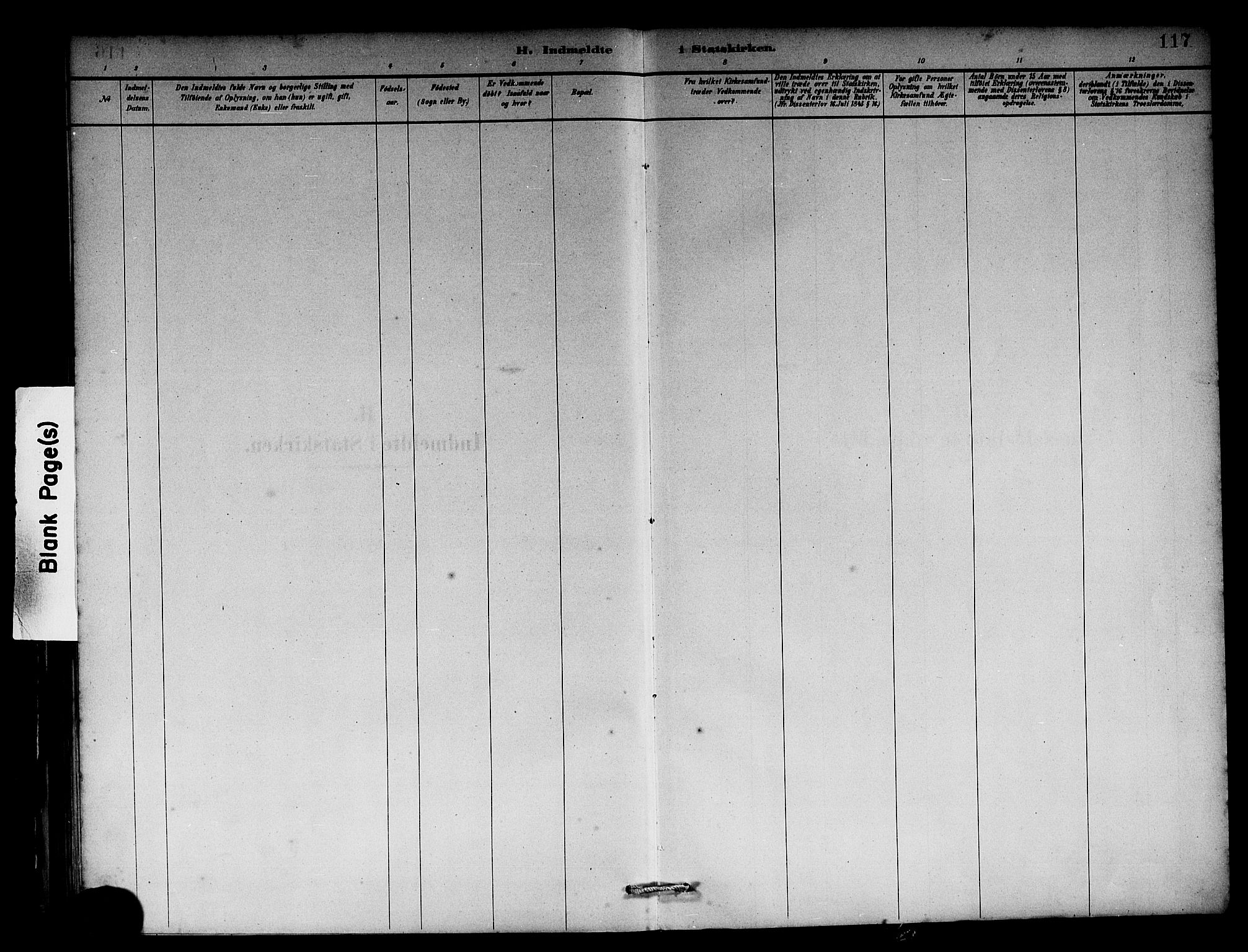Solund sokneprestembete, SAB/A-81401: Parish register (official) no. A 1, 1881-1902, p. 117