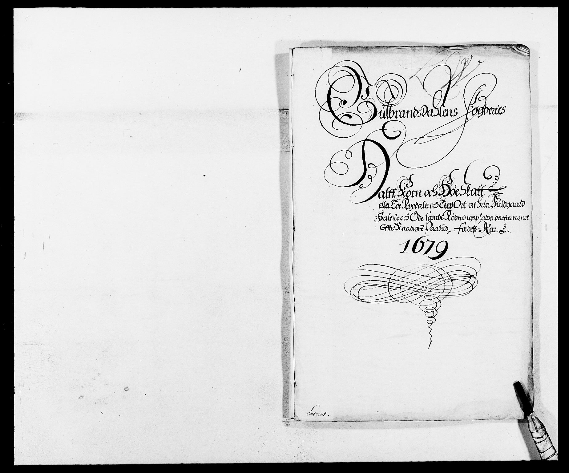Rentekammeret inntil 1814, Reviderte regnskaper, Fogderegnskap, RA/EA-4092/R17/L1153: Fogderegnskap Gudbrandsdal, 1678-1679, p. 307