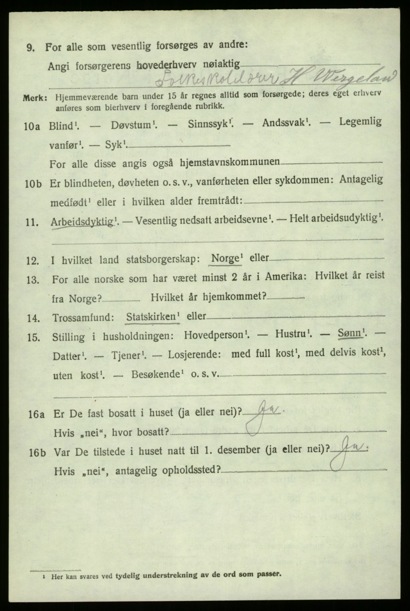 SAO, 1920 census for Hvaler, 1920, p. 7345
