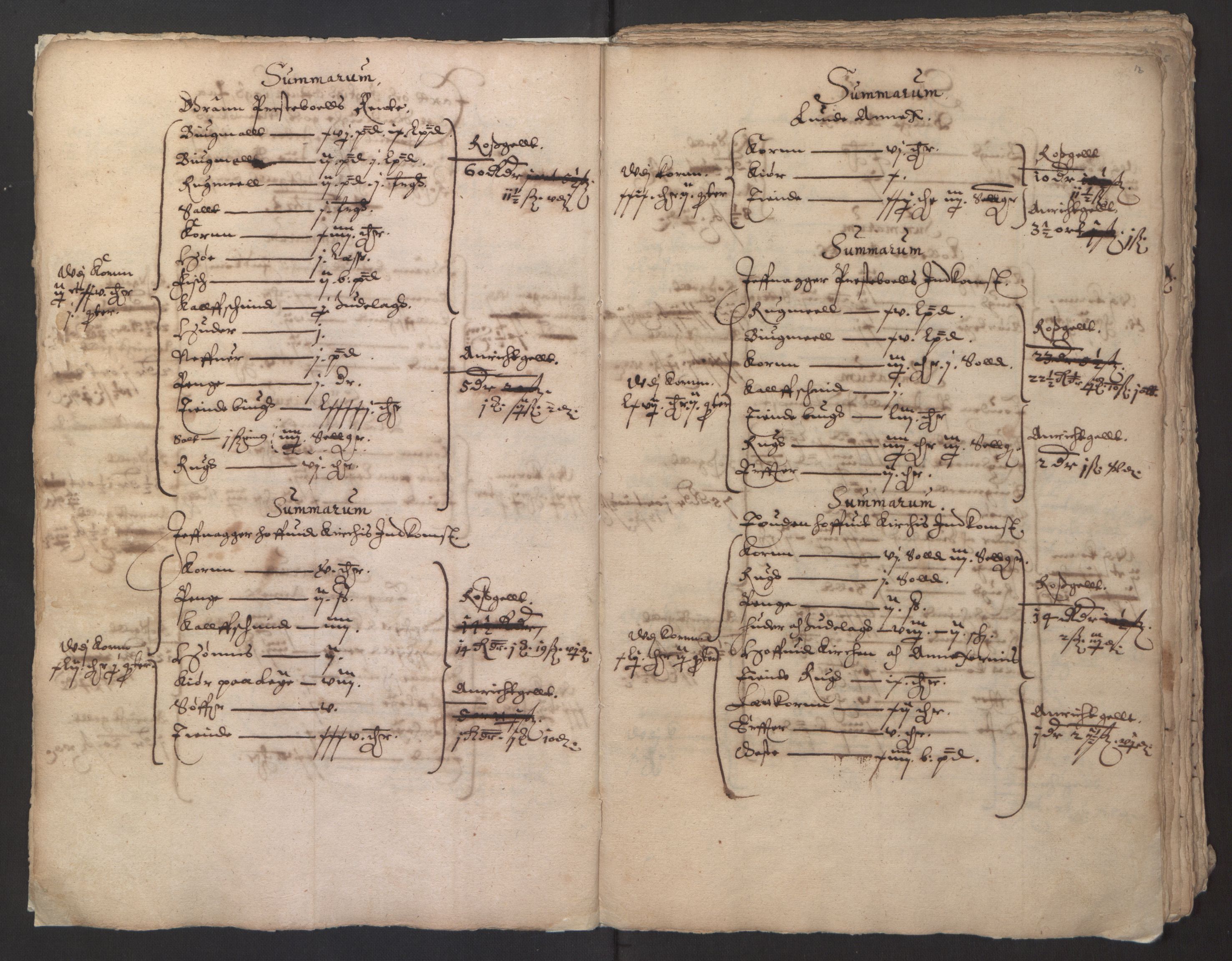 Stattholderembetet 1572-1771, AV/RA-EA-2870/Ek/L0014/0001: Jordebøker til utlikning av rosstjeneste 1624-1626: / Kirke- og prestebolsinntekter i Oslo og Hamar bispedømme, 1625-1626, p. 18