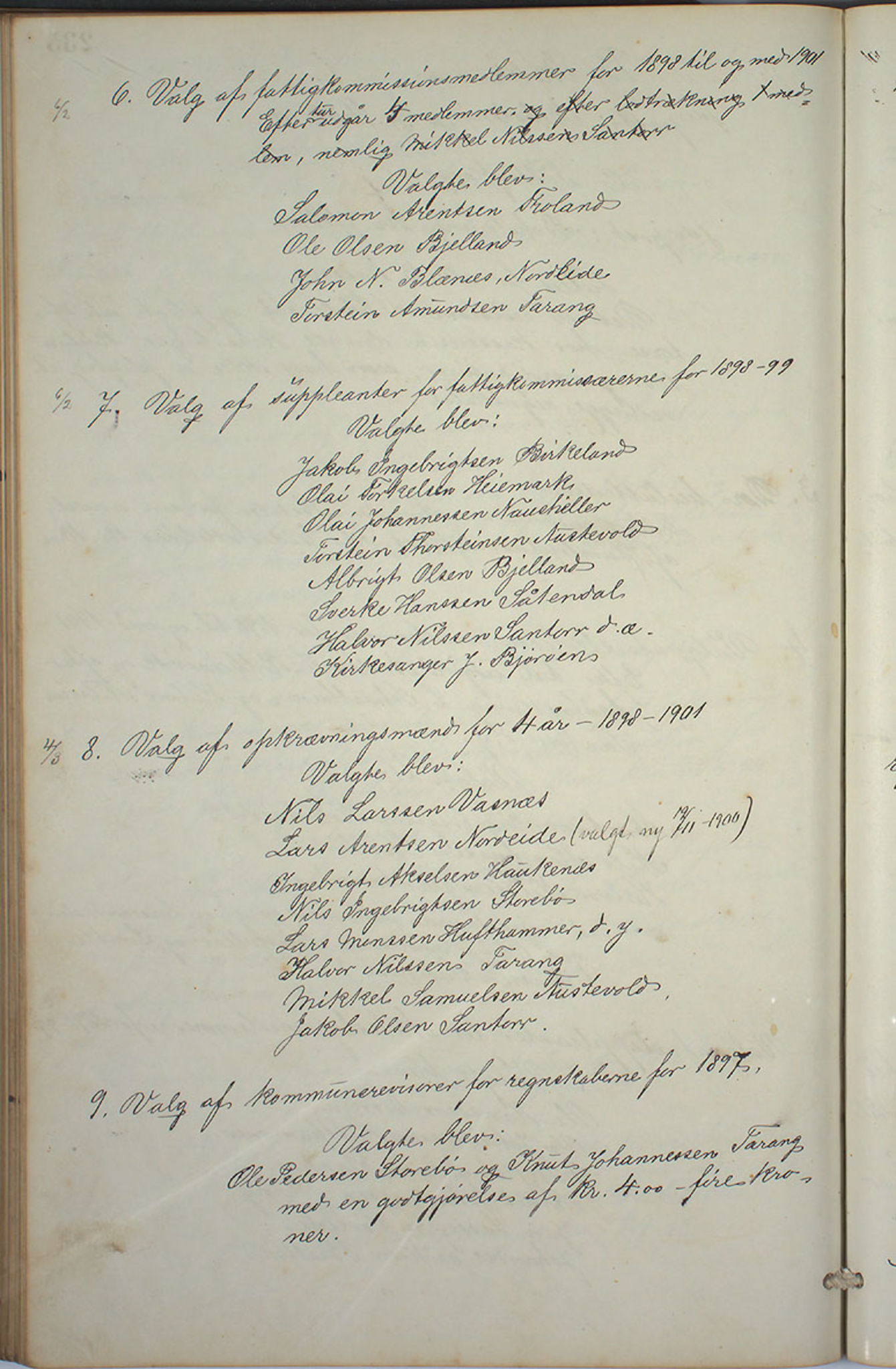 Austevoll kommune. Formannskapet, IKAH/1244-021/A/Aa/L0001: Forhandlingsprotokoll for heradstyret, 1886-1900, p. 469