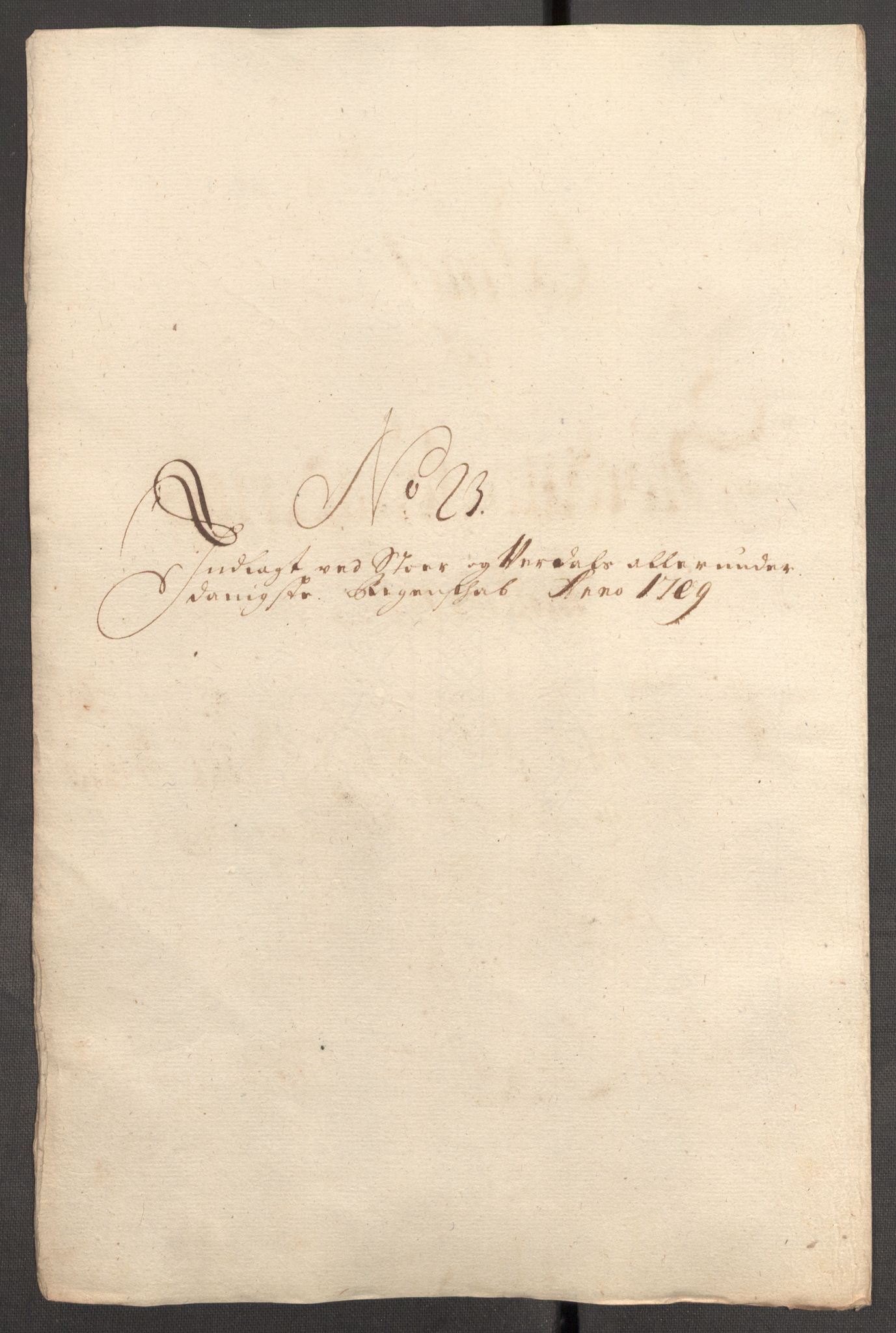 Rentekammeret inntil 1814, Reviderte regnskaper, Fogderegnskap, RA/EA-4092/R62/L4199: Fogderegnskap Stjørdal og Verdal, 1709, p. 219