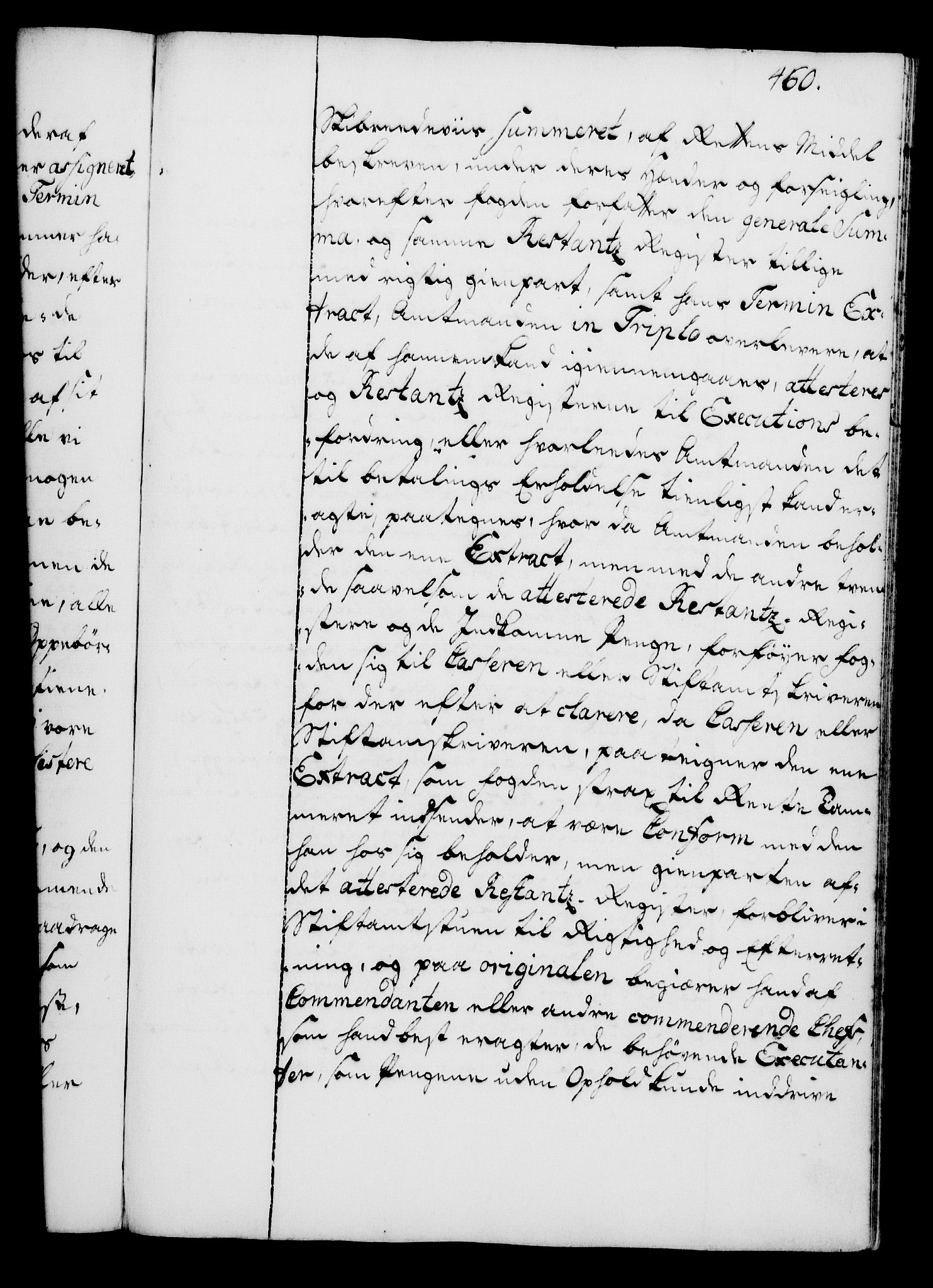 Rentekammeret, Kammerkanselliet, RA/EA-3111/G/Gg/Gga/L0005: Norsk ekspedisjonsprotokoll med register (merket RK 53.5), 1741-1749, p. 460