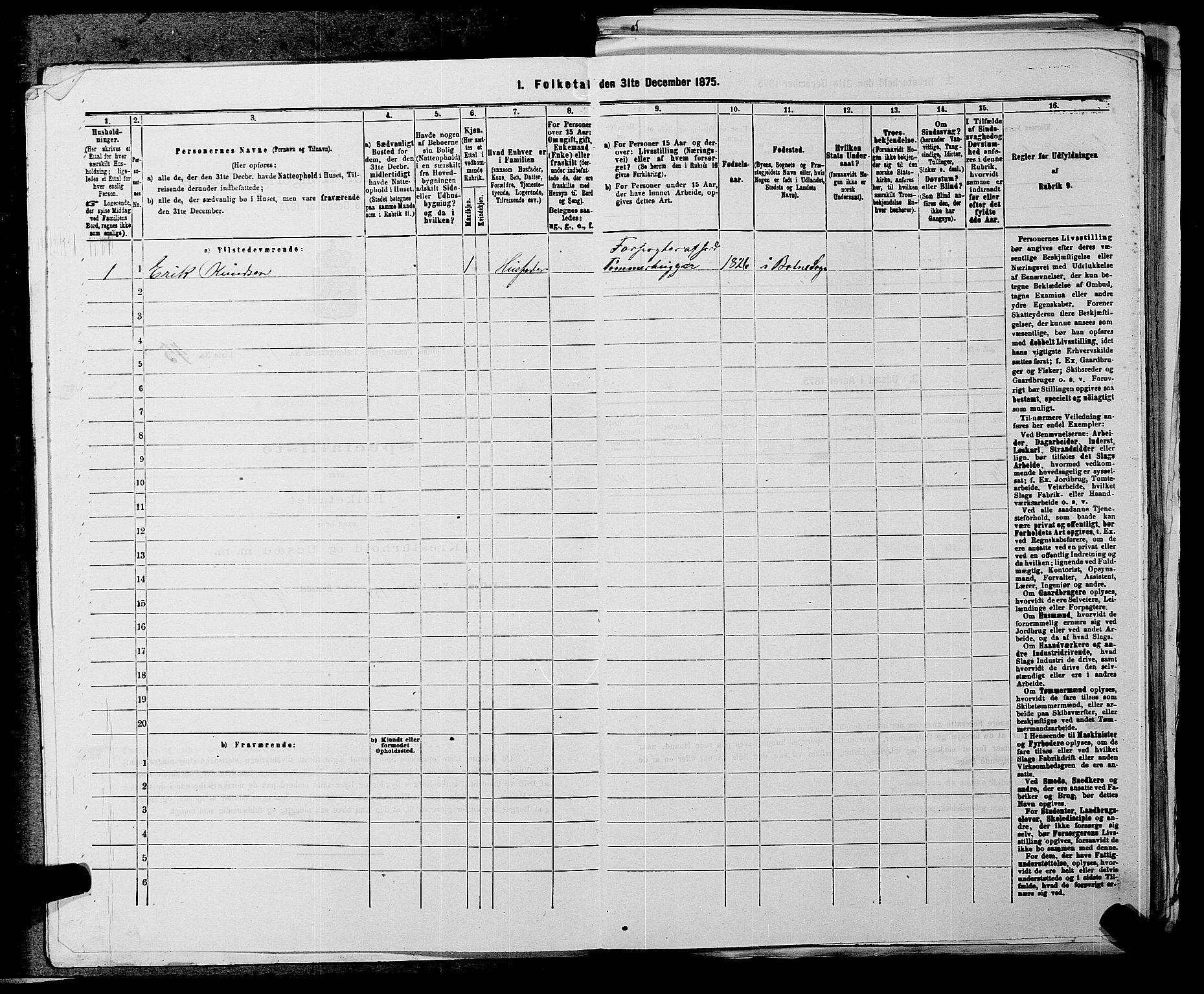 SAKO, 1875 census for 0818P Solum, 1875, p. 1789