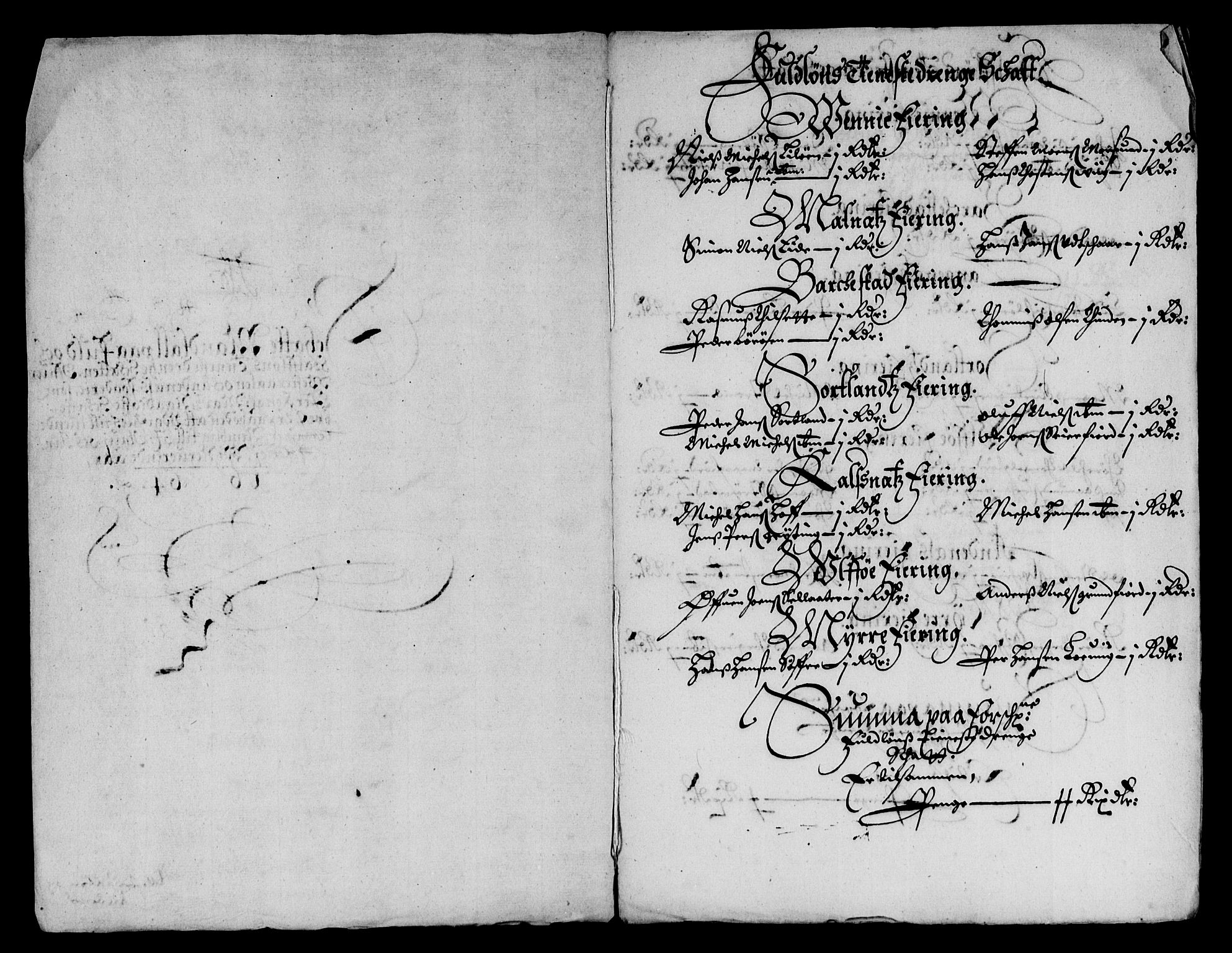 Rentekammeret inntil 1814, Reviderte regnskaper, Lensregnskaper, AV/RA-EA-5023/R/Rb/Rbz/L0040: Nordlandenes len, 1663-1665