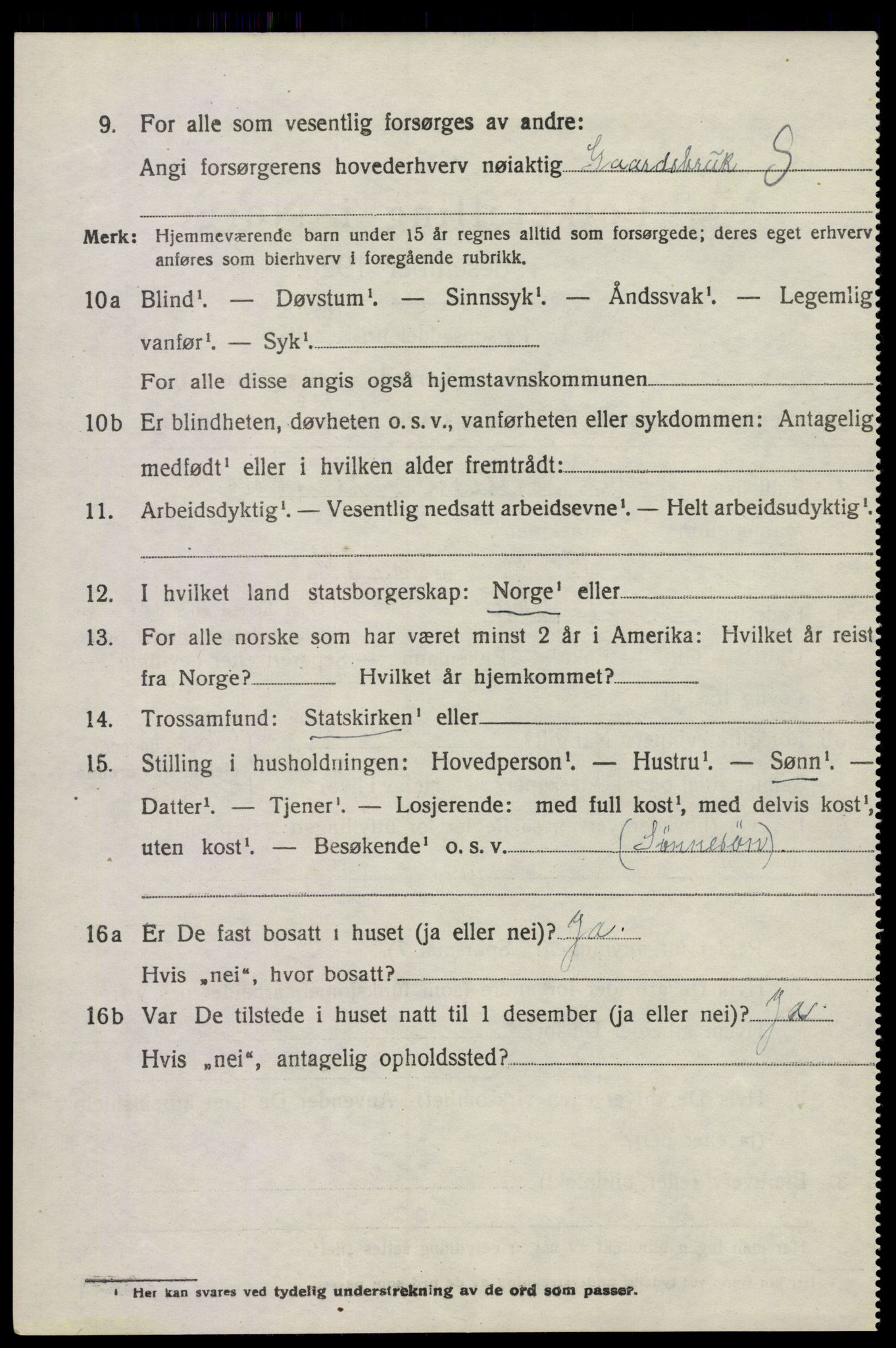 SAKO, 1920 census for Sem, 1920, p. 11176