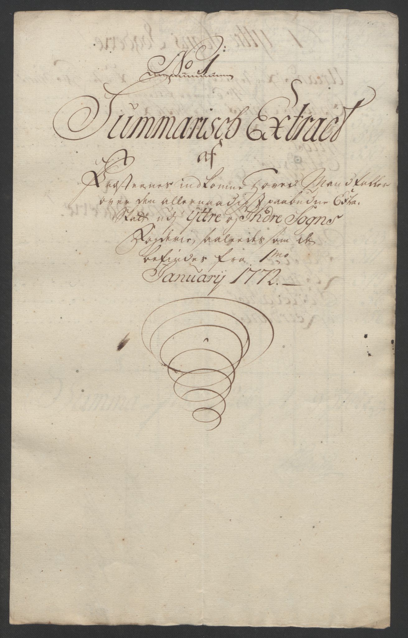 Rentekammeret inntil 1814, Realistisk ordnet avdeling, AV/RA-EA-4070/Ol/L0018: [Gg 10]: Ekstraskatten, 23.09.1762. Sogn, 1762-1772, p. 368