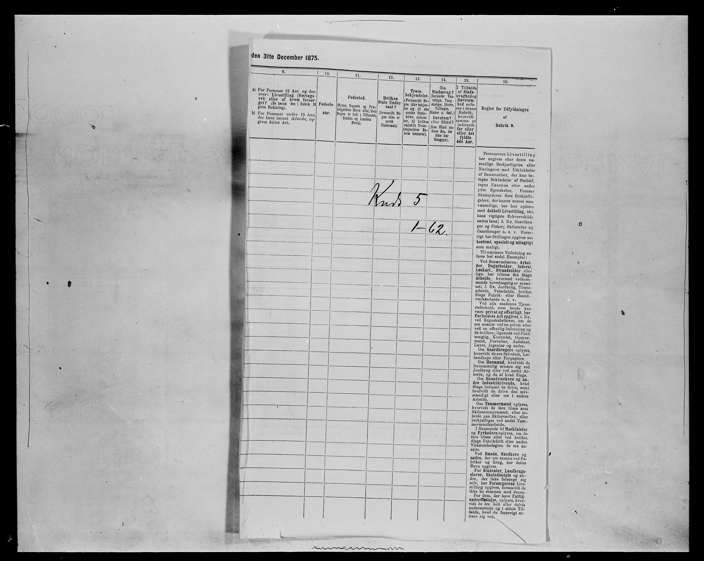 SAH, 1875 census for 0426P Våler parish (Hedmark), 1875, p. 586