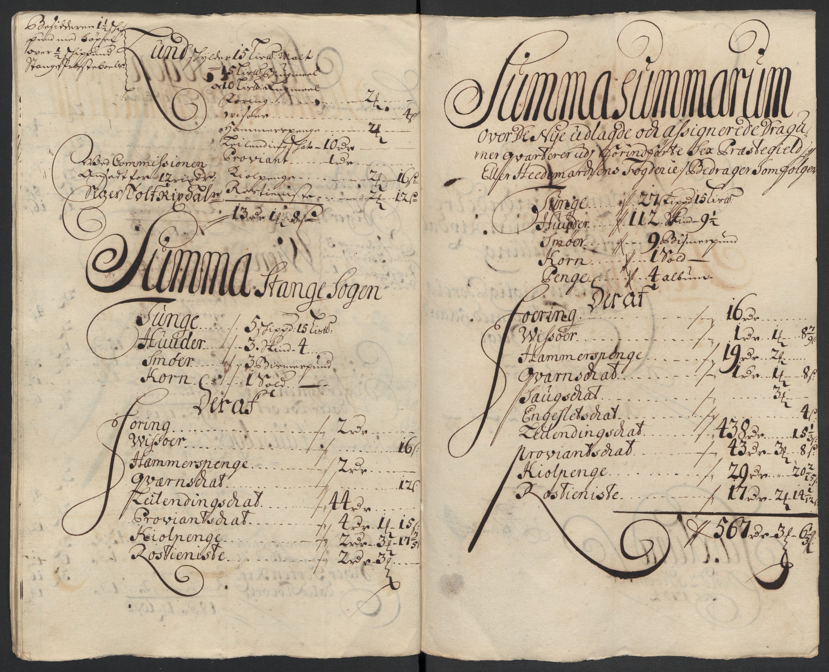Rentekammeret inntil 1814, Reviderte regnskaper, Fogderegnskap, RA/EA-4092/R16/L1041: Fogderegnskap Hedmark, 1703-1704, p. 344