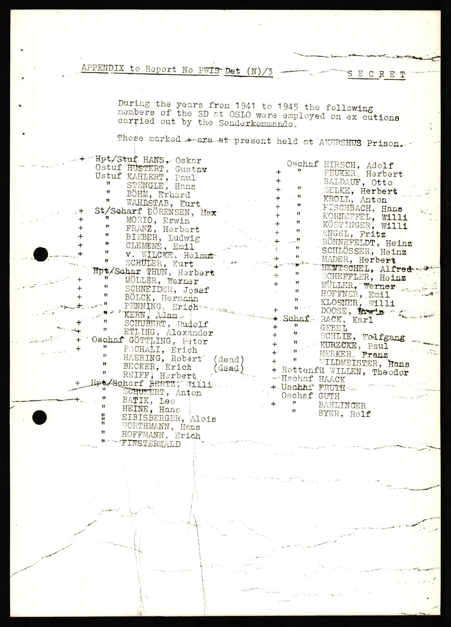 Forsvaret, Forsvarets overkommando II, AV/RA-RAFA-3915/D/Db/L0033: CI Questionaires. Tyske okkupasjonsstyrker i Norge. Tyskere., 1945-1946, p. 352