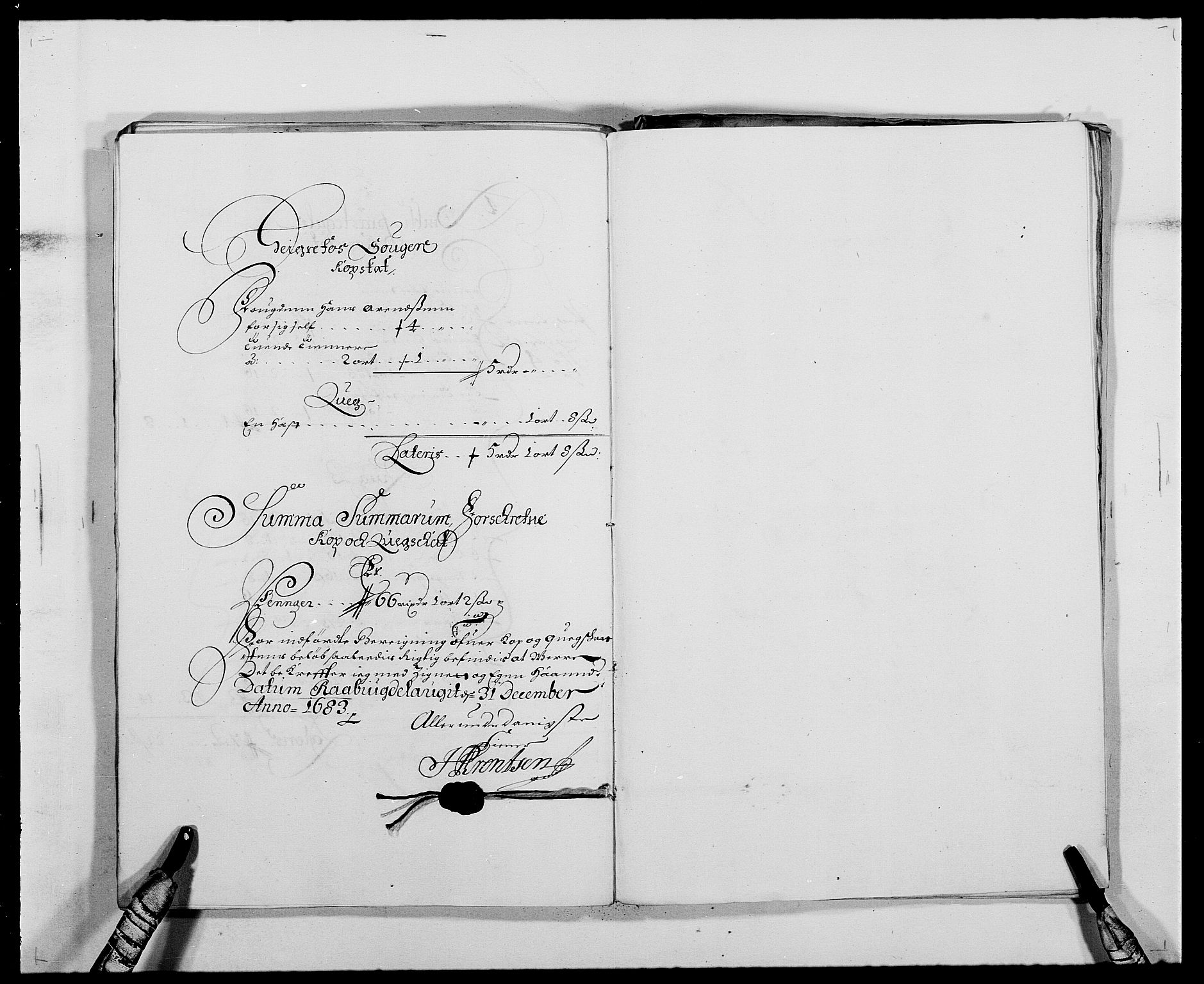 Rentekammeret inntil 1814, Reviderte regnskaper, Fogderegnskap, RA/EA-4092/R40/L2438: Fogderegnskap Råbyggelag, 1682-1683, p. 336